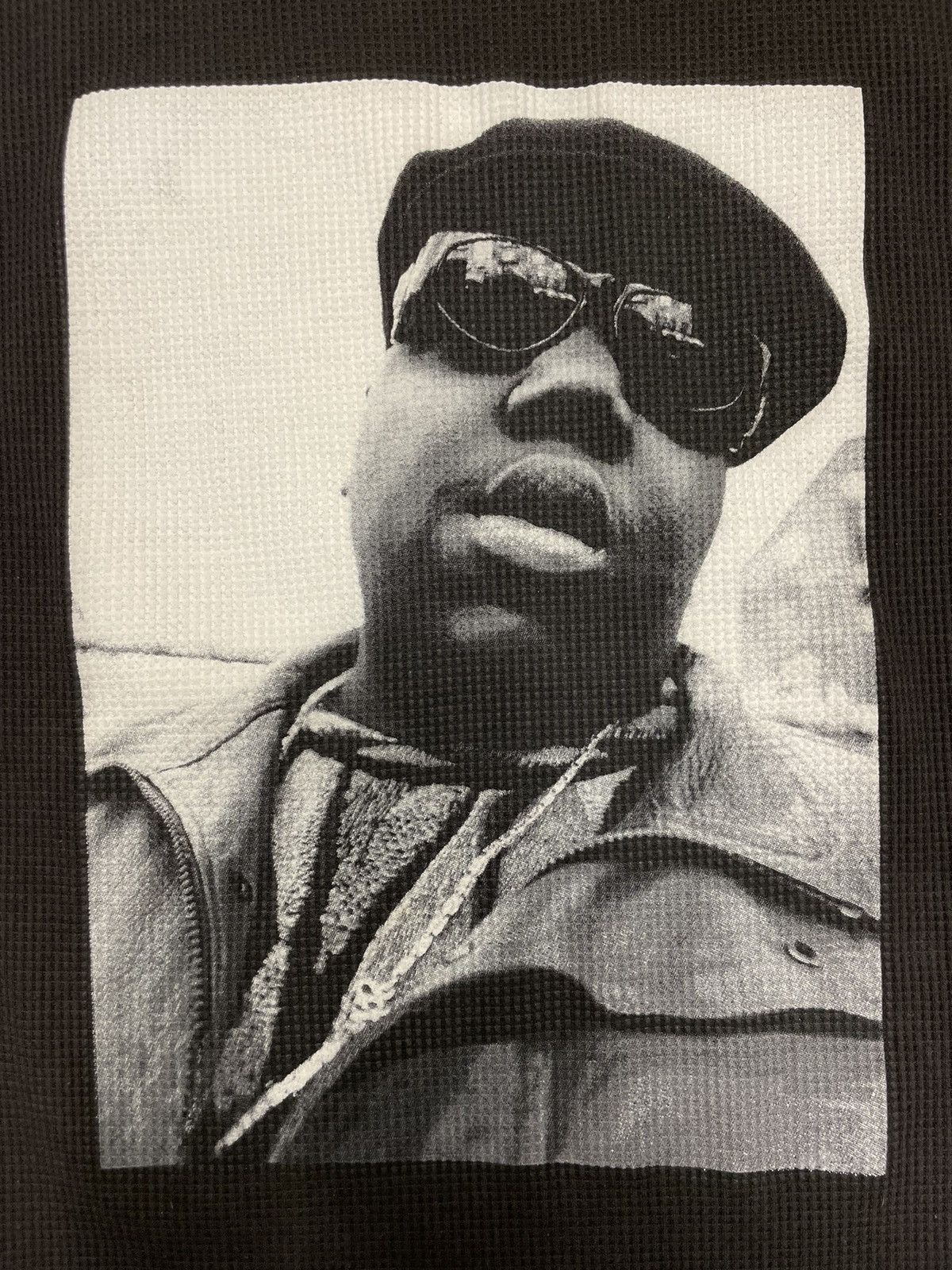 Vintage Notorious BIG Biggie Thermal Waffle Shirt Rap Tee Hip Hop Size US XXL / EU 58 / 5 - 5 Thumbnail