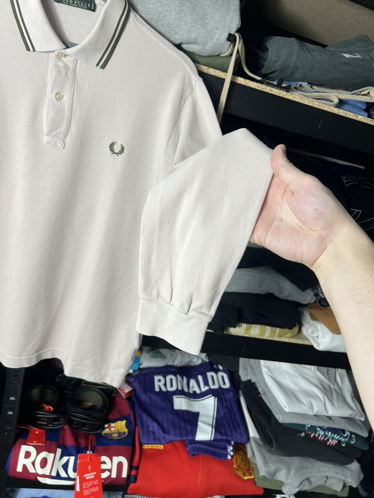 Fred Perry Vintage Fred Perry Long Sleeve Polo Shirt Laurel Logo Size M Size US M / EU 48-50 / 2 - 7 Thumbnail