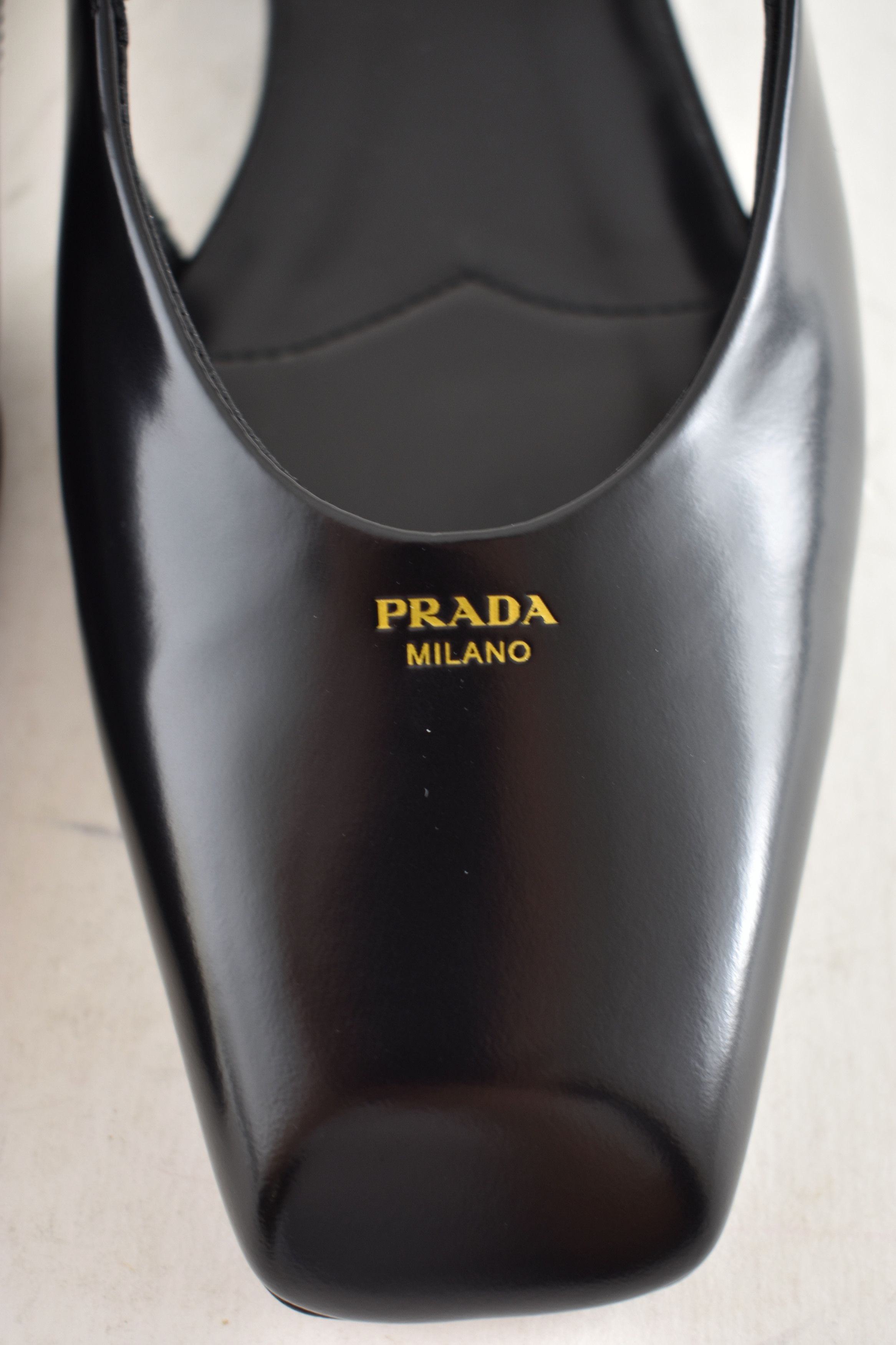 Prada Prada Square Mary Jane Slingback Ballerina Ballet Flat 36 Size US 6 / IT 36 - 7 Thumbnail