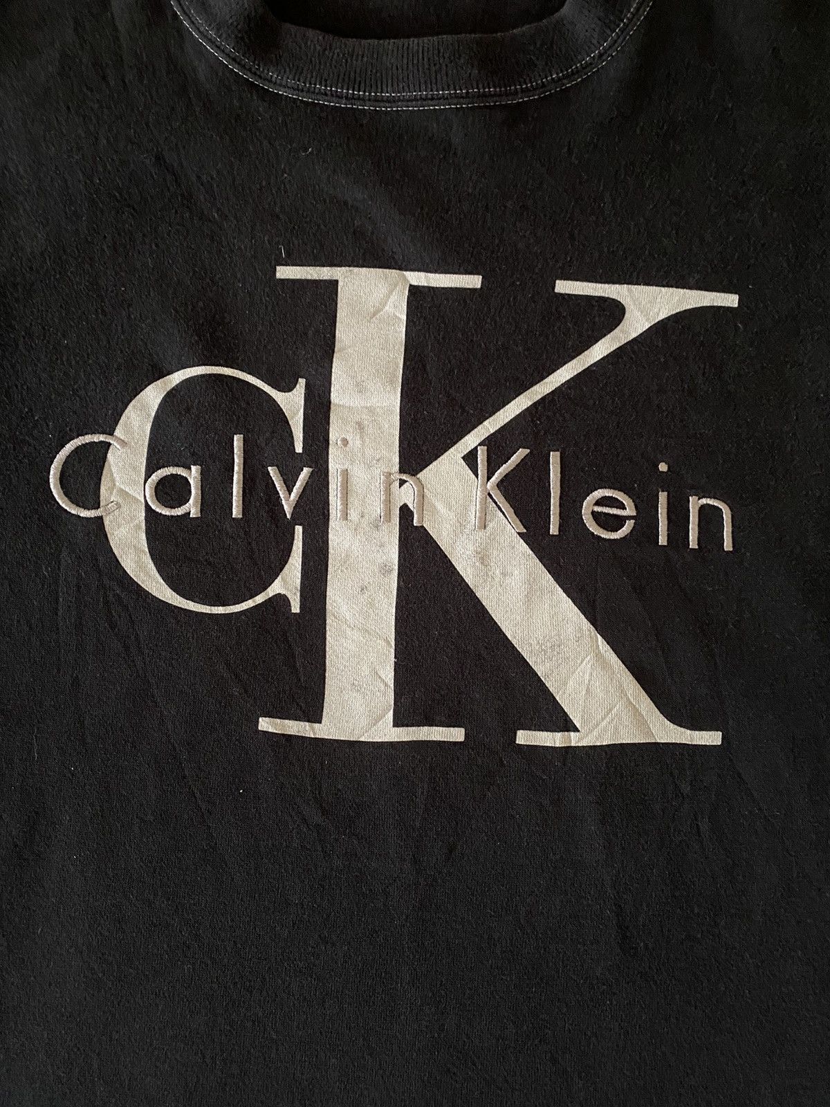 Calvin Klein Vintage Calvin Klein Big Logo Sweatshirt Size US M / EU 48-50 / 2 - 3 Thumbnail