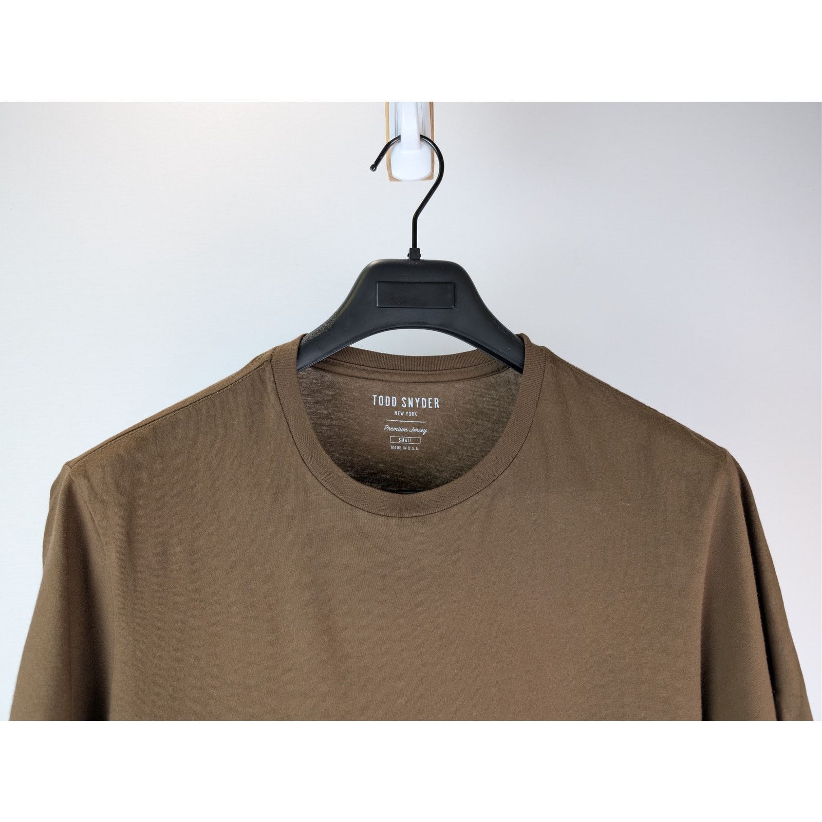 Todd Snyder o1rshd1 CC20 Crewneck T-Shirt in Brown Size US S / EU 44-46 / 1 - 3 Thumbnail