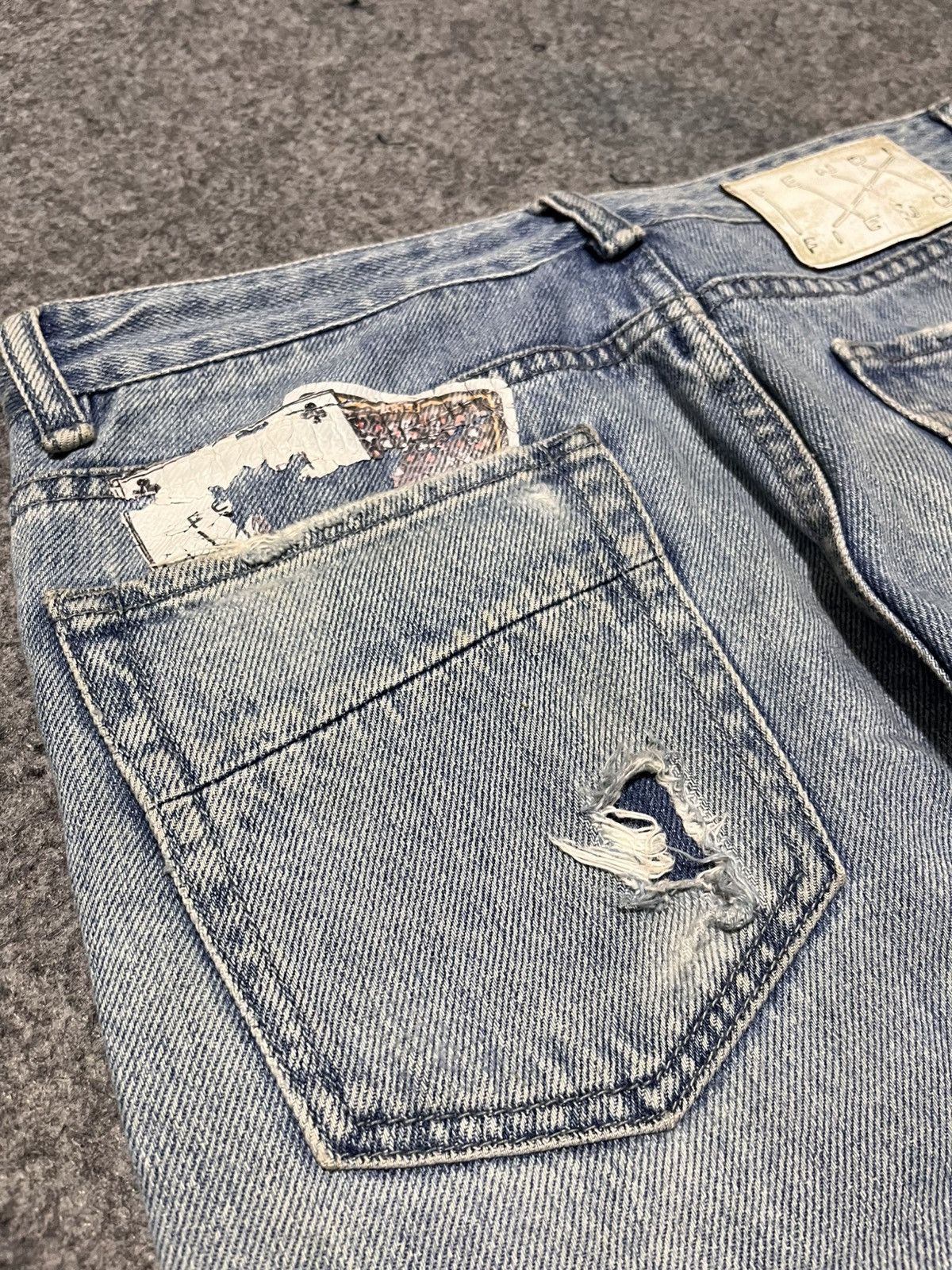 Fendi Fendi Fiend Ripped Jeans Pants Size US 34 / EU 50 - 5 Thumbnail