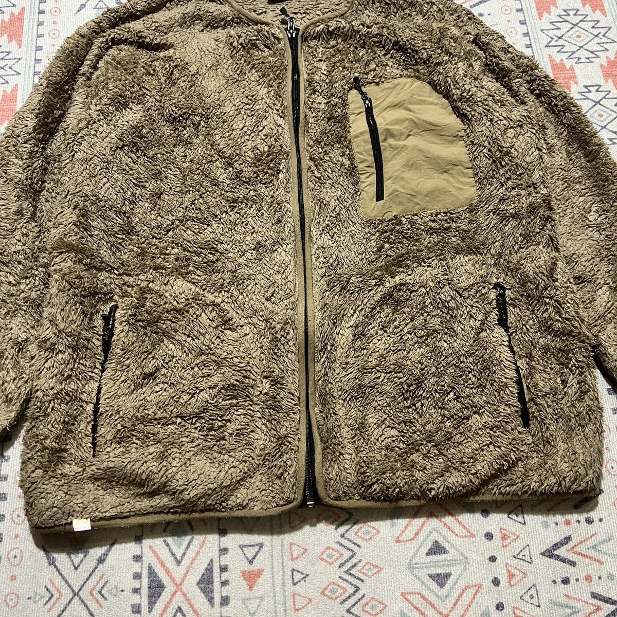 Japanese Brand × White Mountaineering Field Core Fleece Pocket Sweater Size US L / EU 52-54 / 3 - 4 Thumbnail