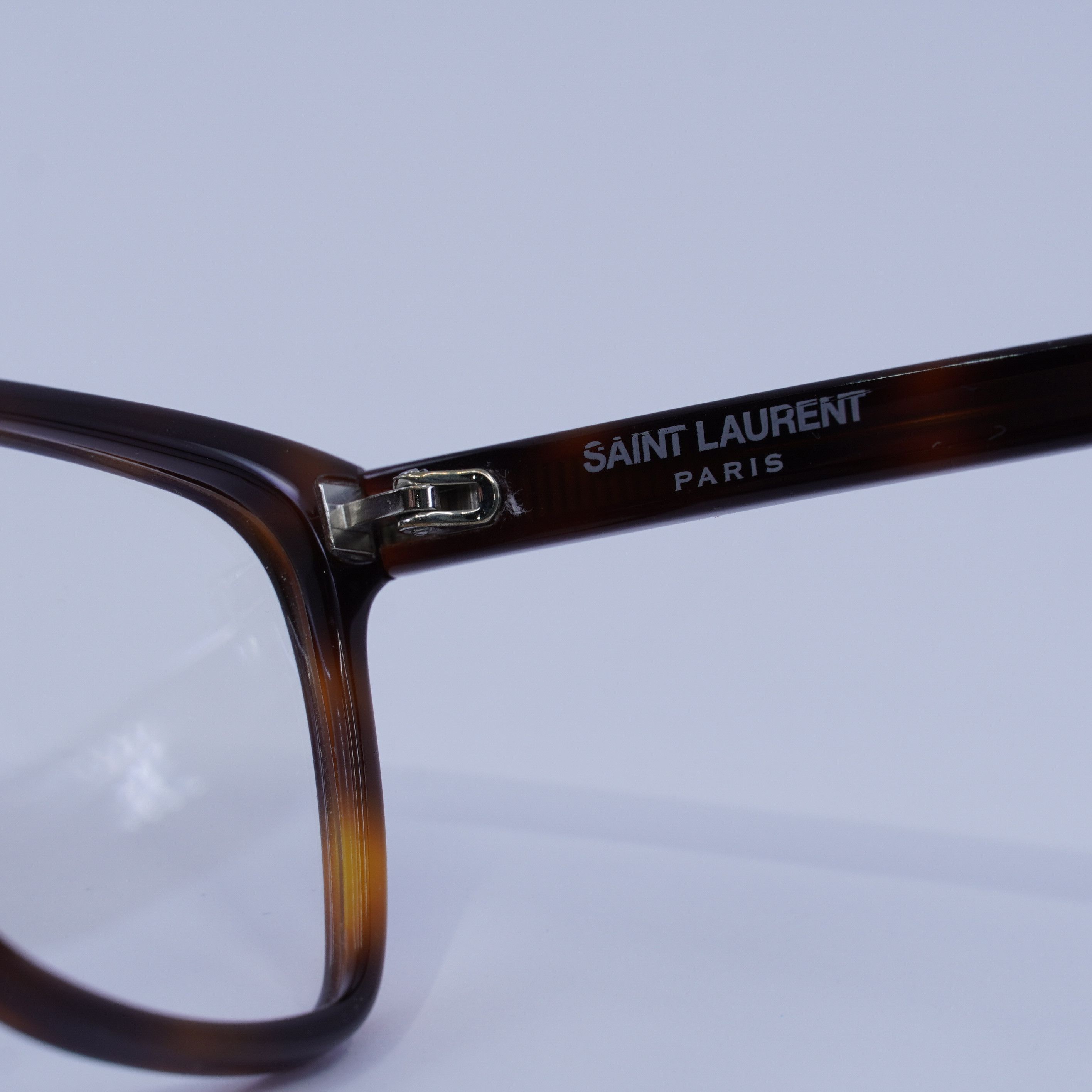 Saint Laurent Paris Saint Laurent SL503 003 Eyeglasses Havana 56mm Cat Eye Frame Size ONE SIZE - 7 Thumbnail