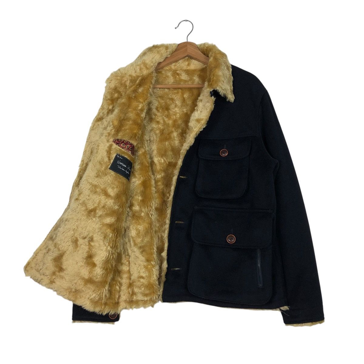 Number (N)ine 🔥NUMBER (N)INE AW2003 “TOUCH ME I’AM SICK” WOOL JACKET Size US M / EU 48-50 / 2 - 15 Thumbnail
