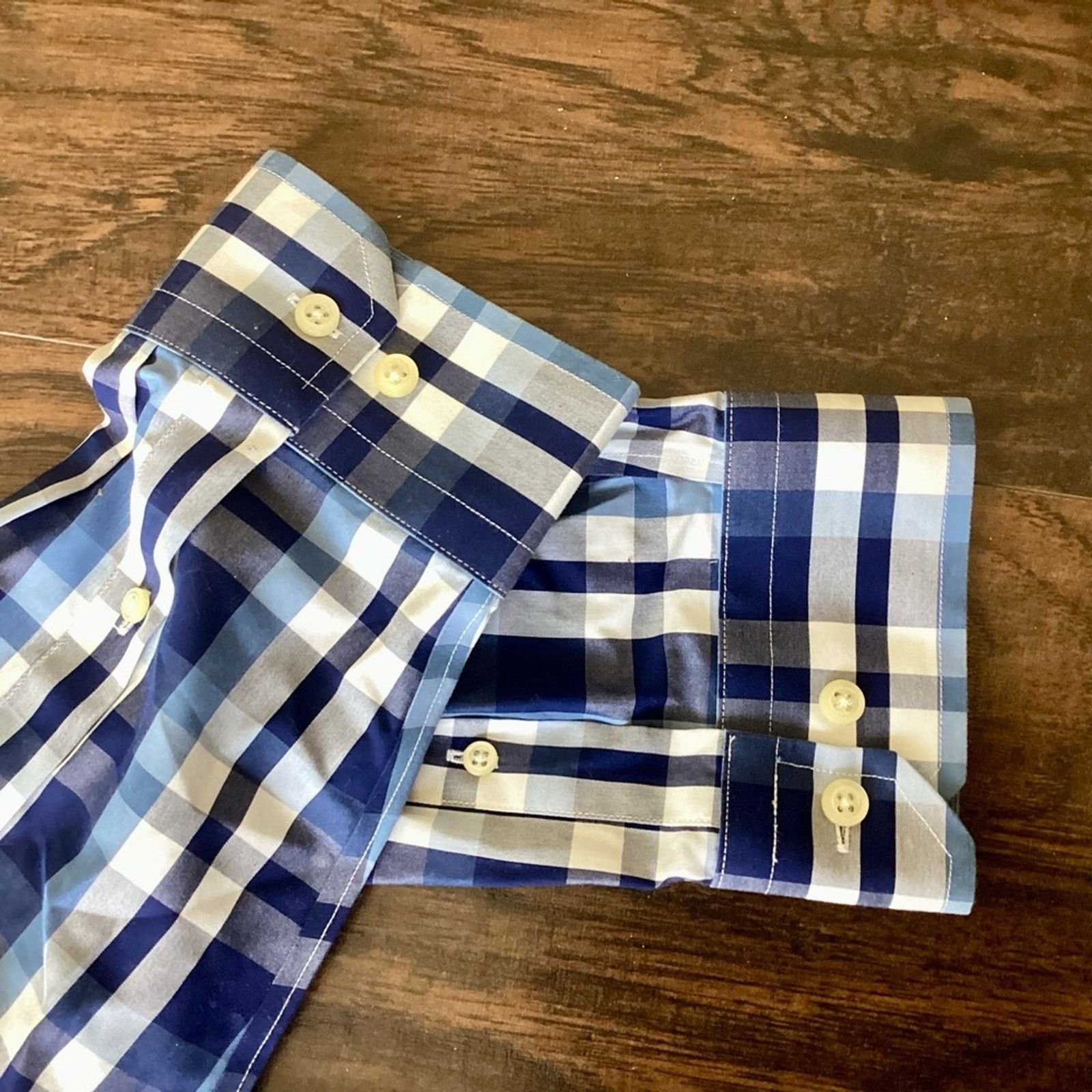 Banana Republic Banana Republic Non-Iron Slim Fit Button Down Size US XXL / EU 58 / 5 - 5 Thumbnail