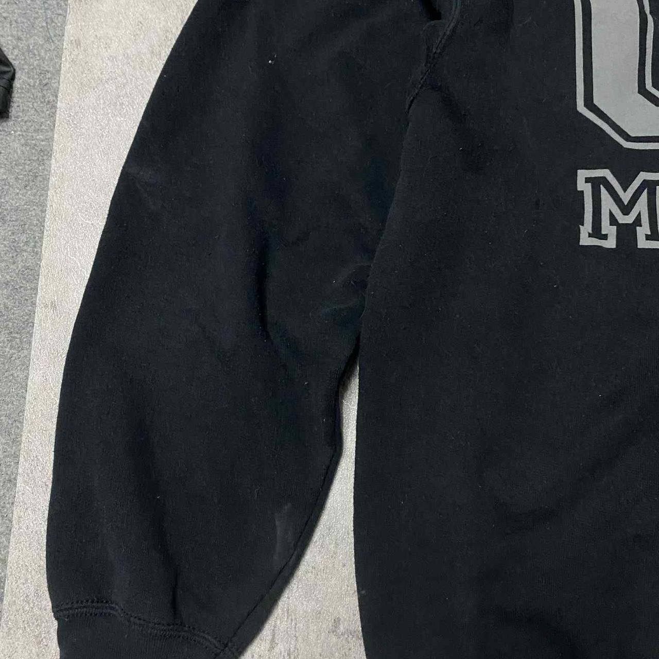 Fruit Of The Loom Black and white Last Mile hoodie Size US XL / EU 56 / 4 - 5 Thumbnail