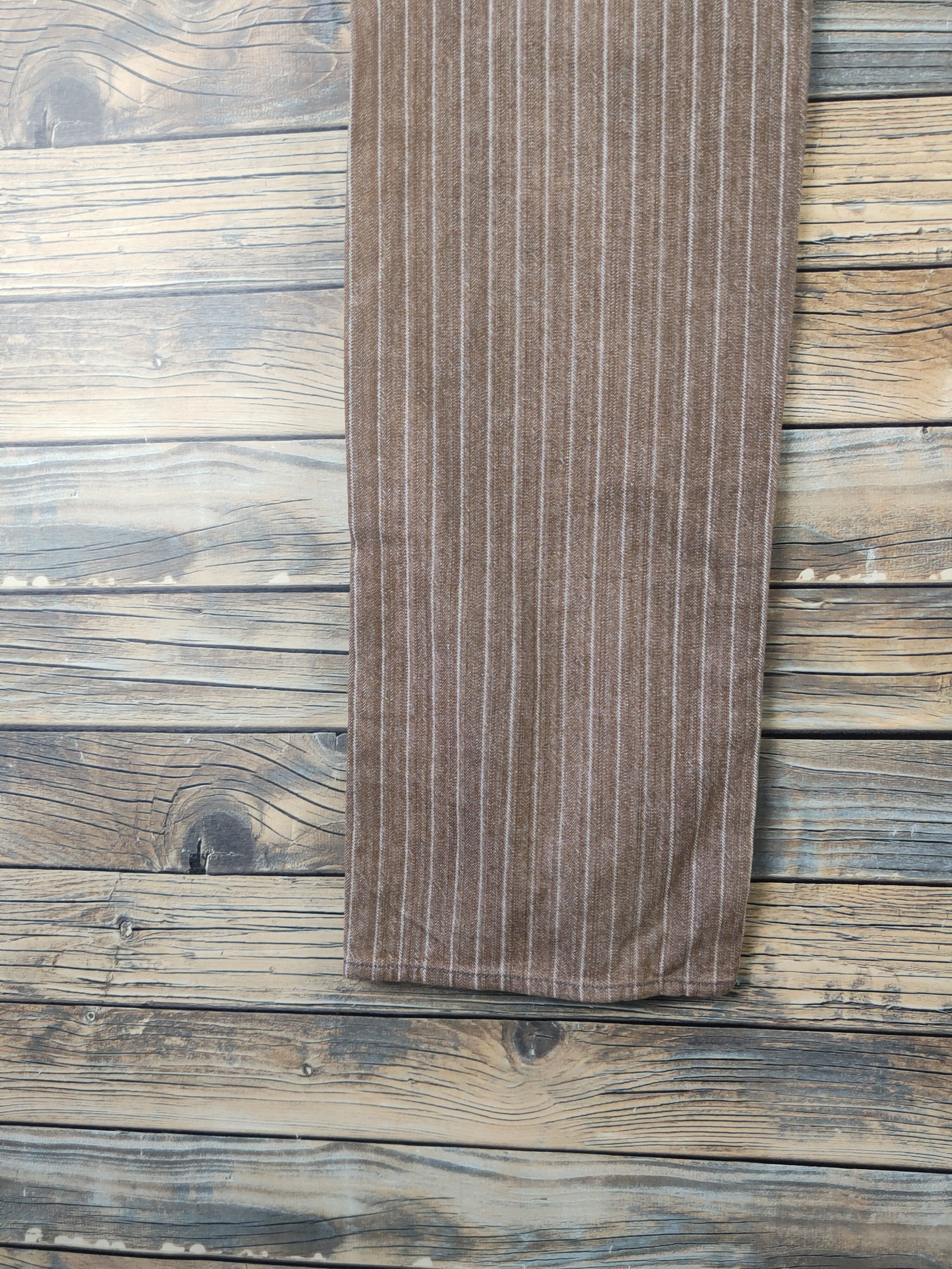 Japanese Brand DL Root Three Brown Multipocket Casual Pants #46-286T Size US 31 - 9 Thumbnail