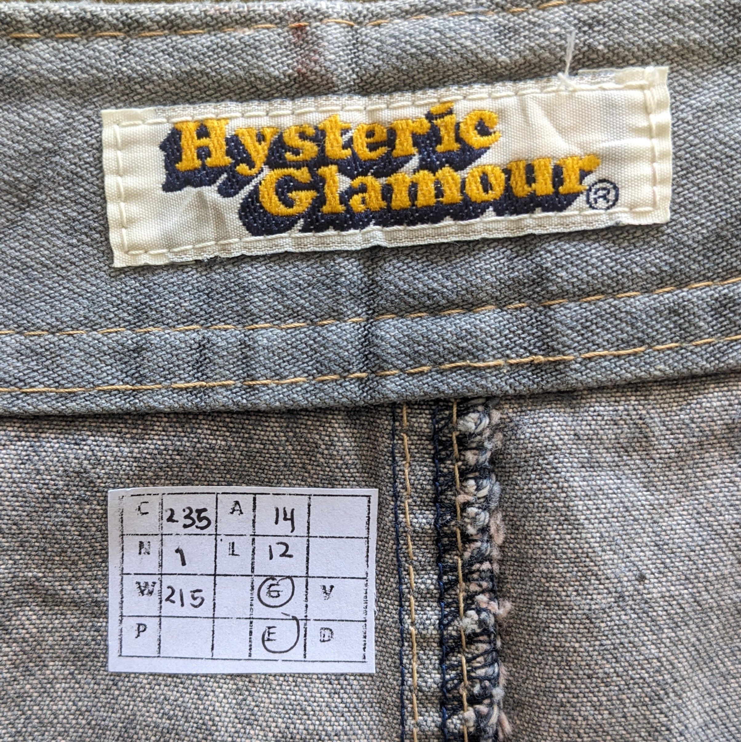 Hysteric Glamour Vintage Hysteric Glamour Fashion Brand Women's Short Skirts Size 28" / US 6 / IT 42 - 6 Thumbnail