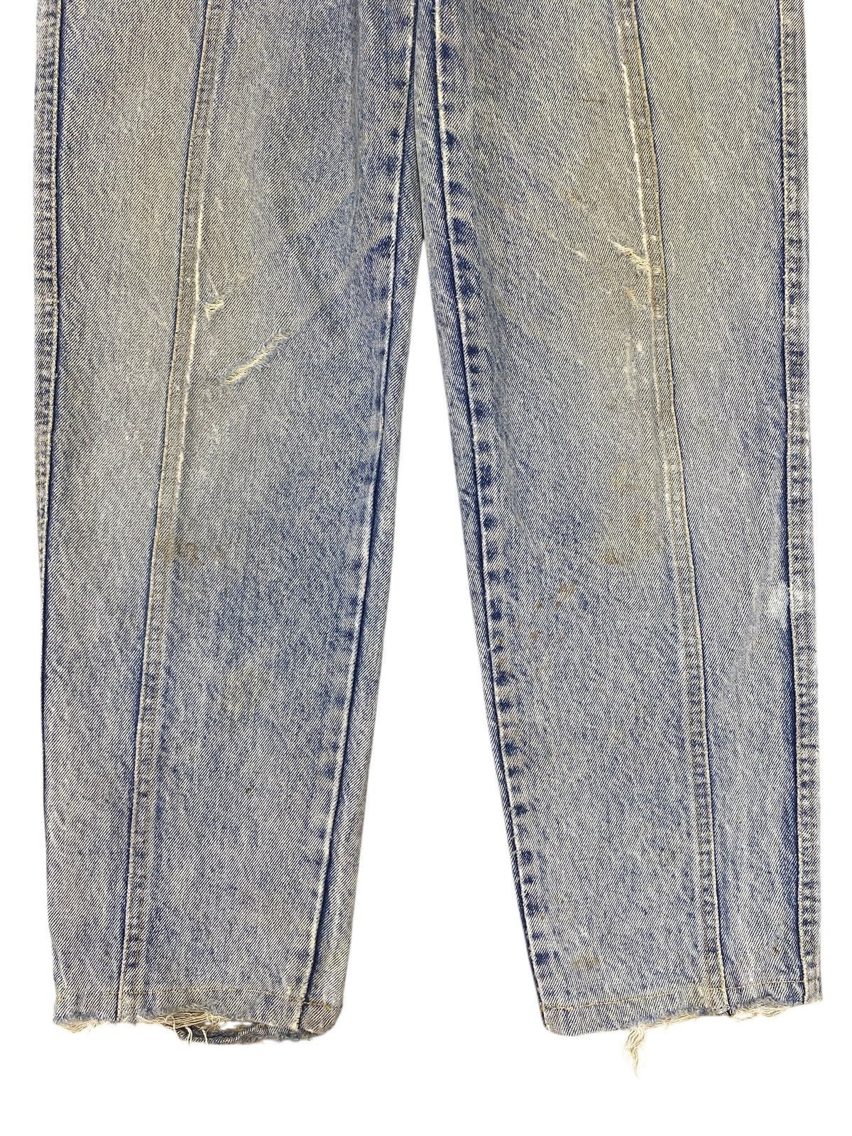 Japanese Brand Japanese Brand Blue Acid Wash Style Arrow Line Jeans Size US 28 / EU 44 - 9 Thumbnail
