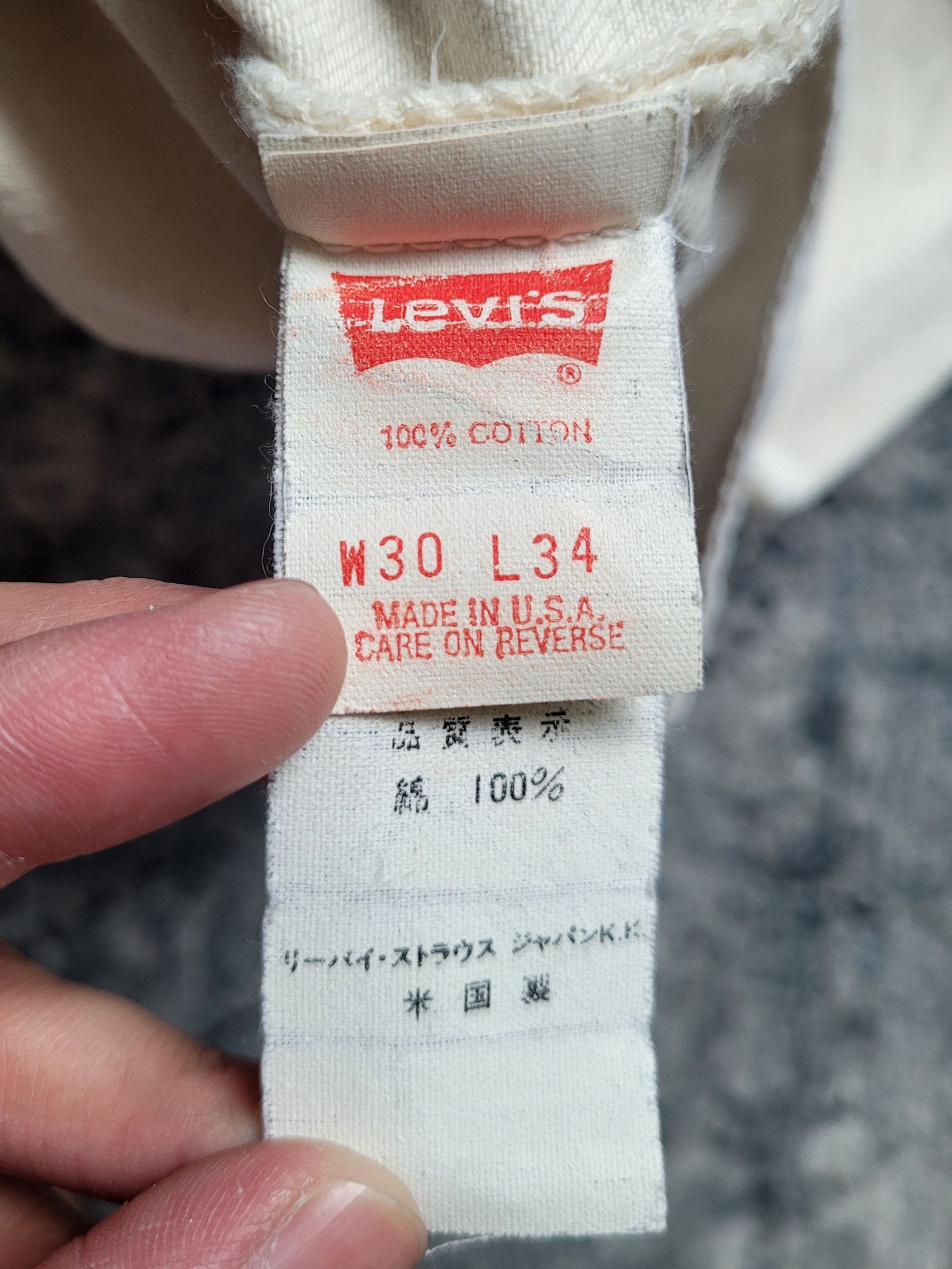 Levi's Made in USA 501 Jeans Size US 30 / EU 46 - 7 Thumbnail