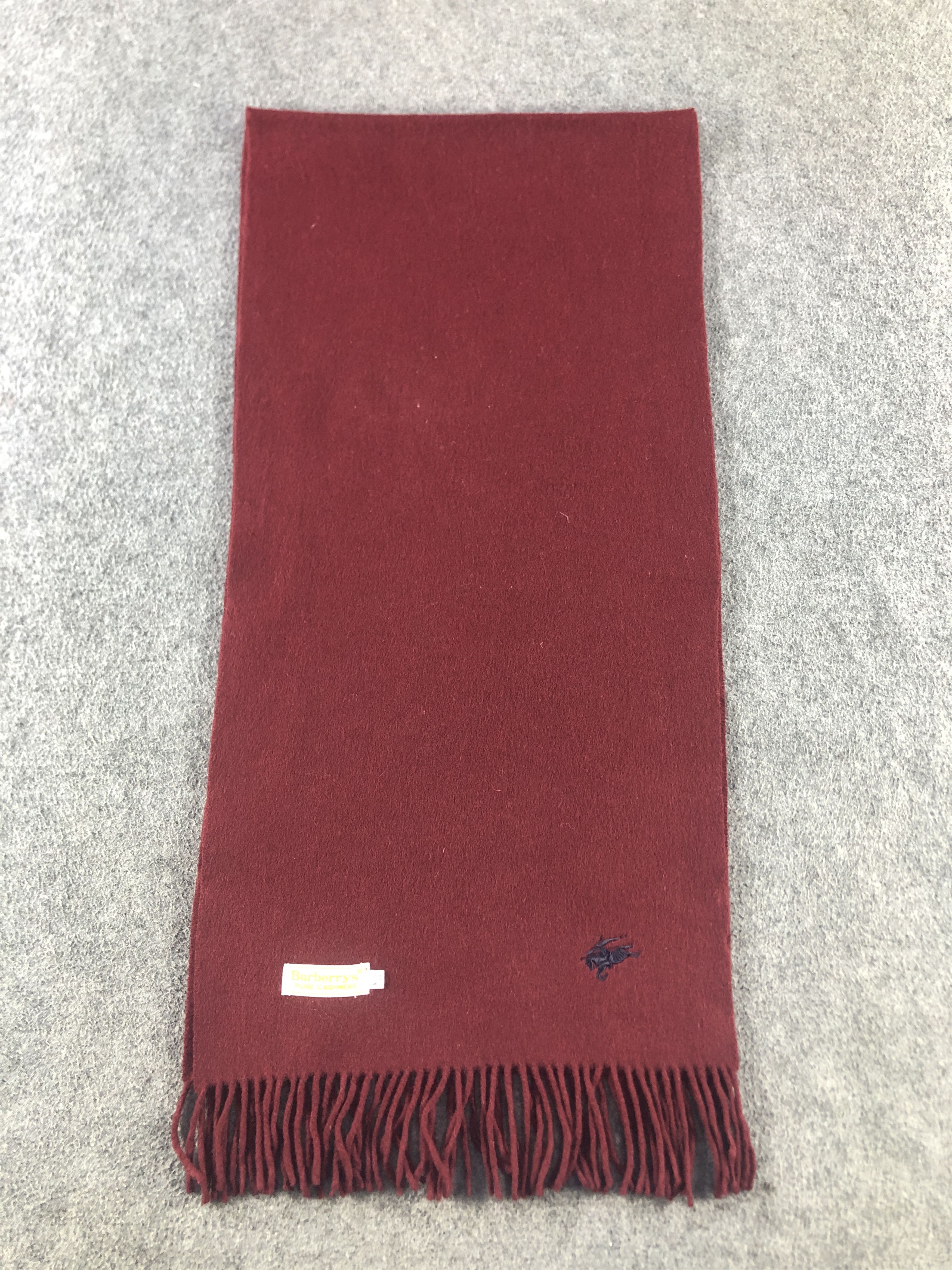 Burberry Burberry Cashmere Scarf / Muffler / Neckwear P874 Size ONE SIZE - 2 Thumbnail
