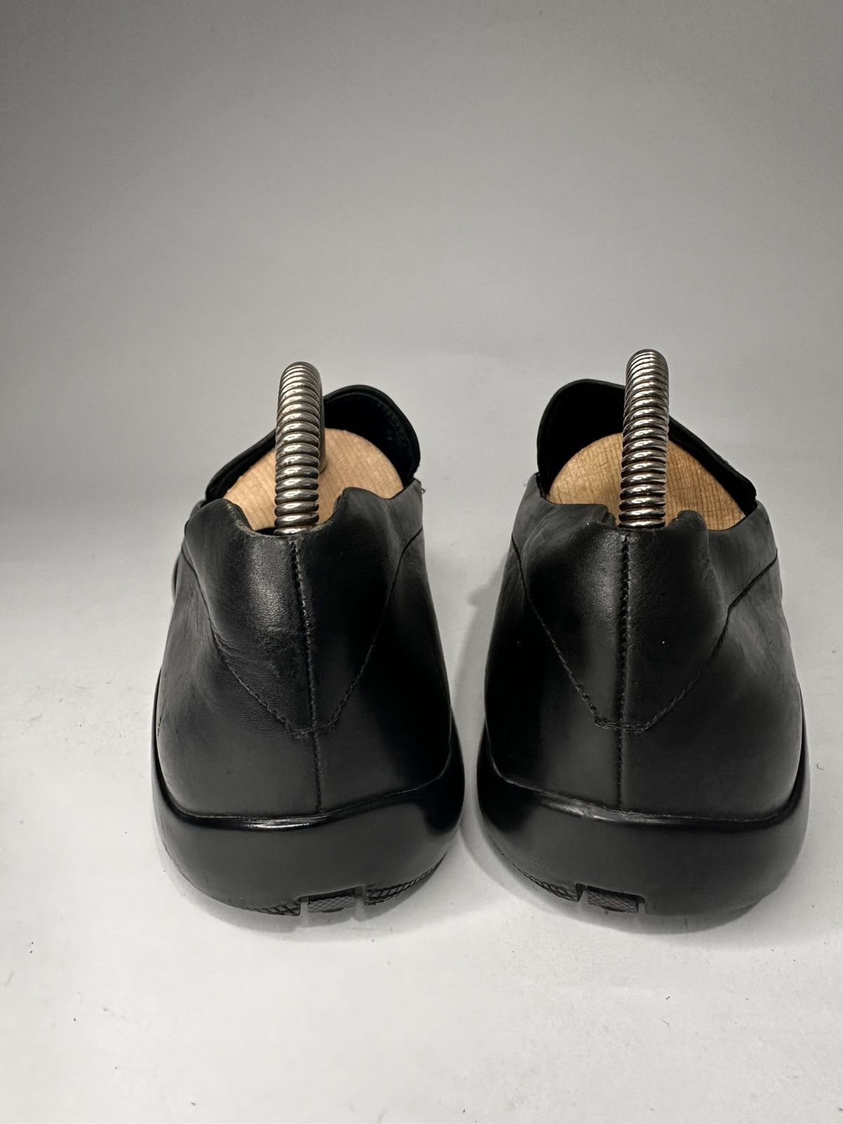 Prada PRADA MILANO 4D2008 LOGO STAMP VAMP DRIVING LOAFER. Size US 8 / EU 41 - 6 Thumbnail