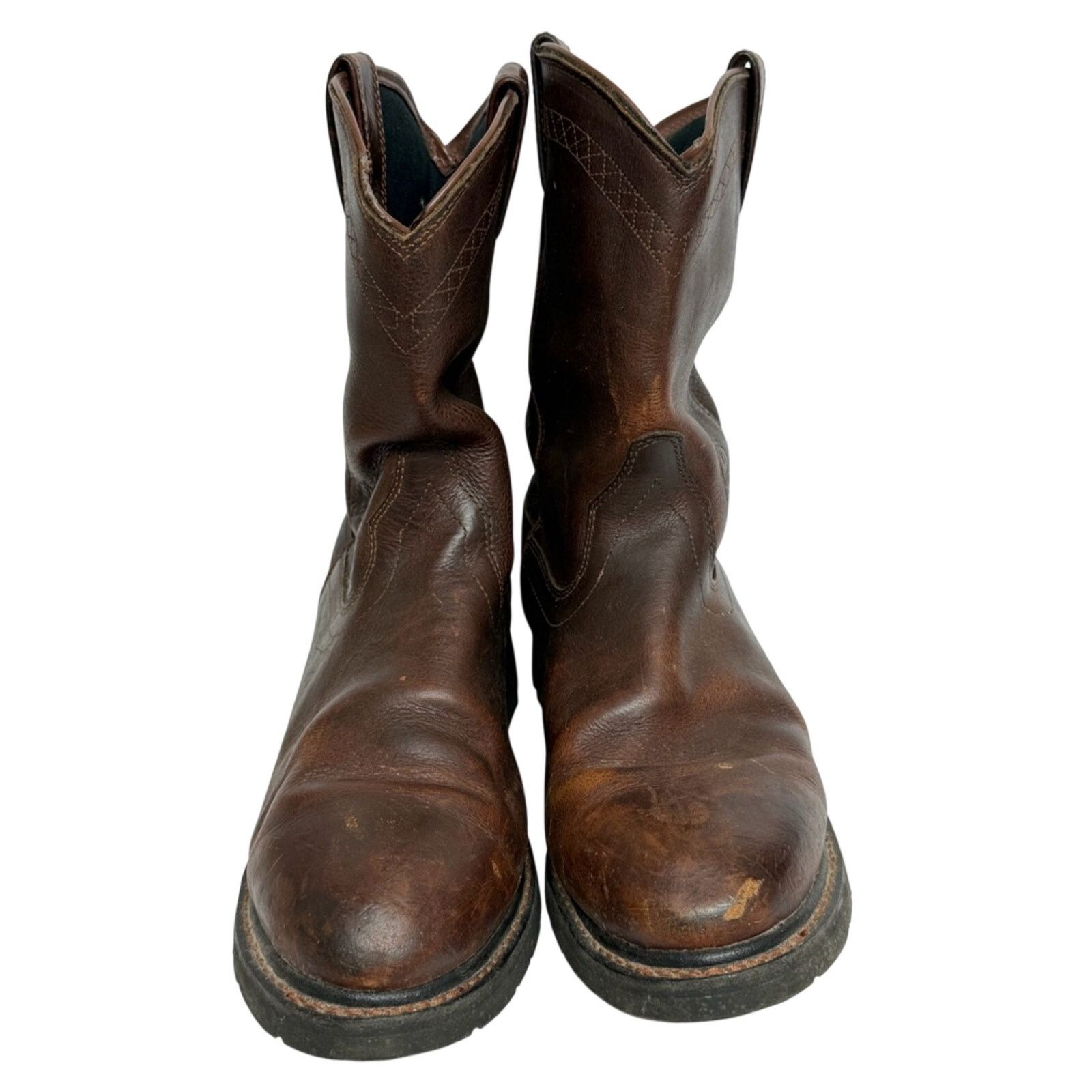 Ariat Ariat Sierra Men's Brown Waterproof Leather Work Boots 12EE Size US 12 / EU 45 - 3 Thumbnail