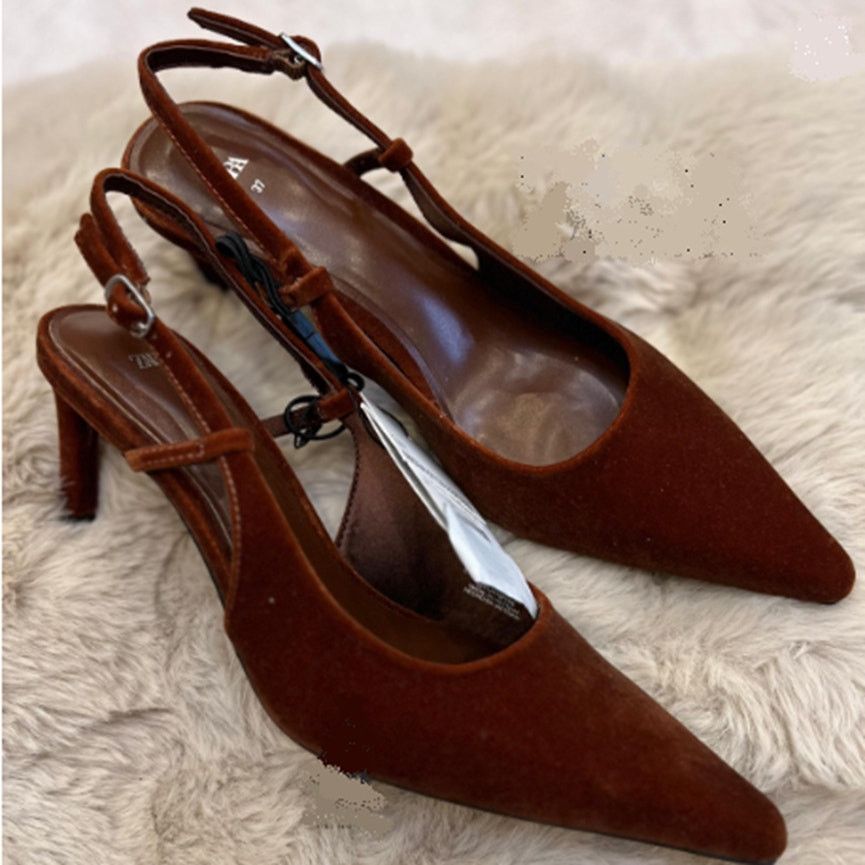 Zara RARE!!! ZARA Pointed Toe Heels NWT Size US 8 / IT 38 - 3 Thumbnail