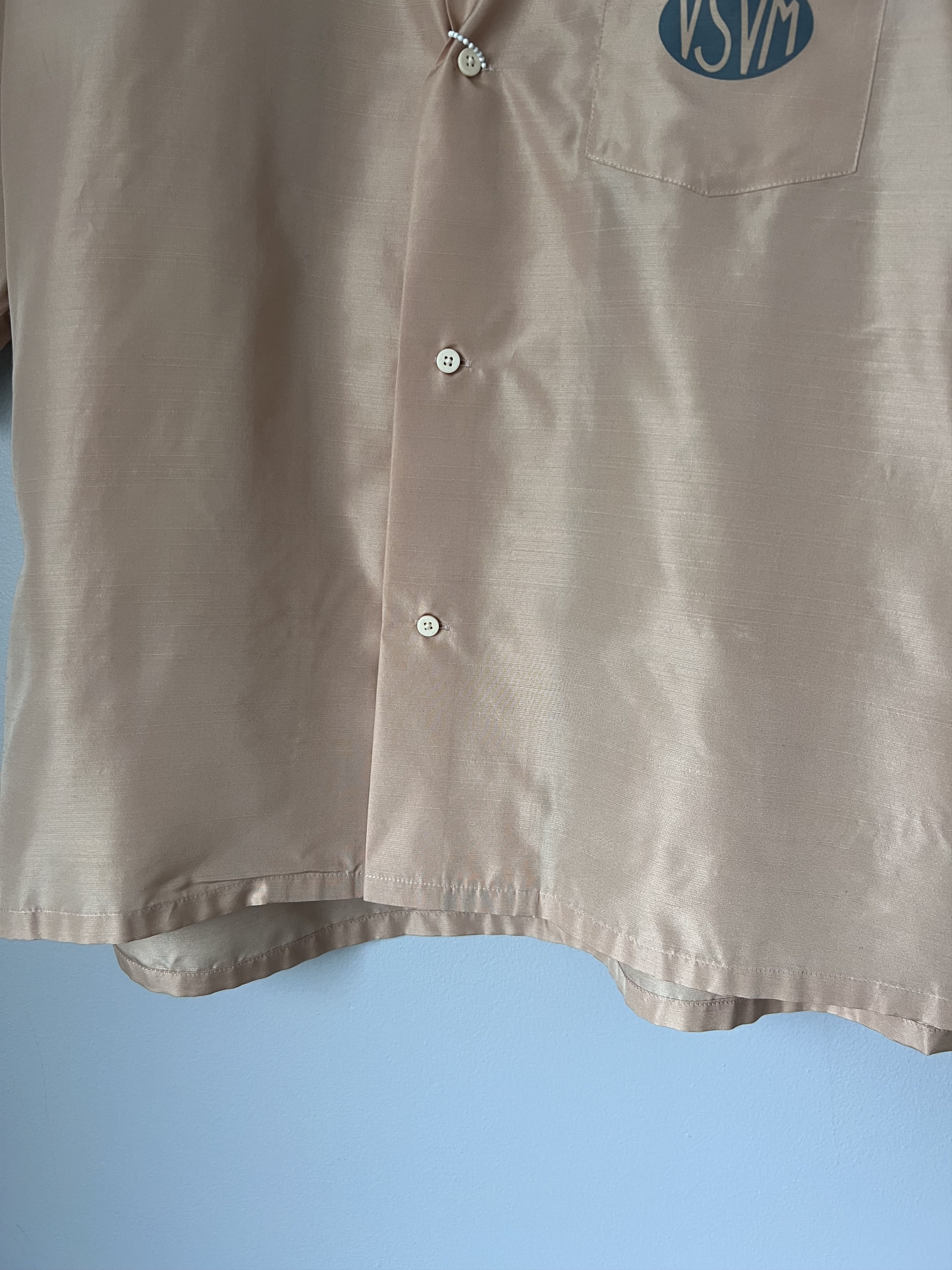 Visvim Visvim Silk Crosby Shirt in Pink Size US L / EU 52-54 / 3 - 5 Thumbnail