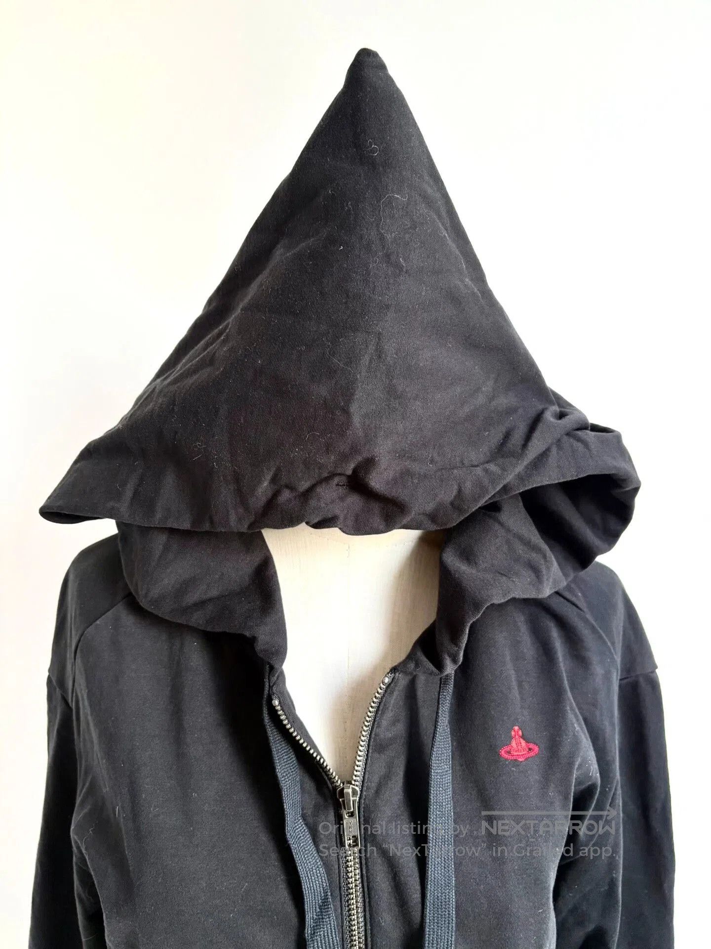 Vivienne Westwood vivienne westwood black long hoodie outerwear. Size M / US 6-8 / IT 42-44 - 2 Thumbnail