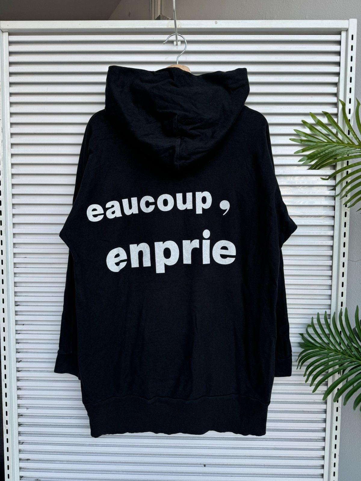 Issey Miyake Vintage Issey Miyake Mercibeaucoup Jevous Emprie Hoodies Size US L / EU 52-54 / 3 - 5 Thumbnail