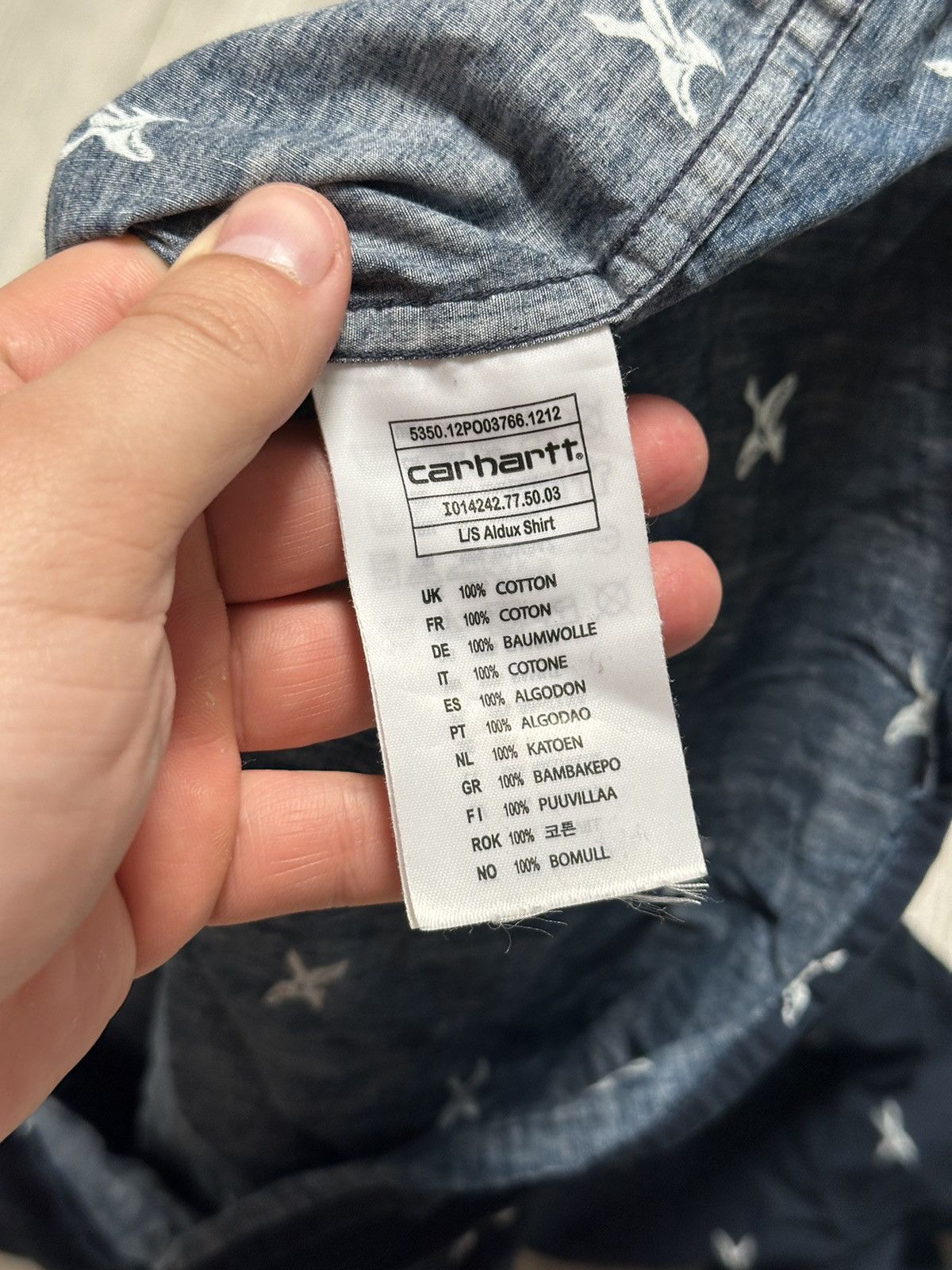 Carhartt Vintage Carhartt Aldux Chamois Shirt Size L Size US L / EU 52-54 / 3 - 9 Thumbnail