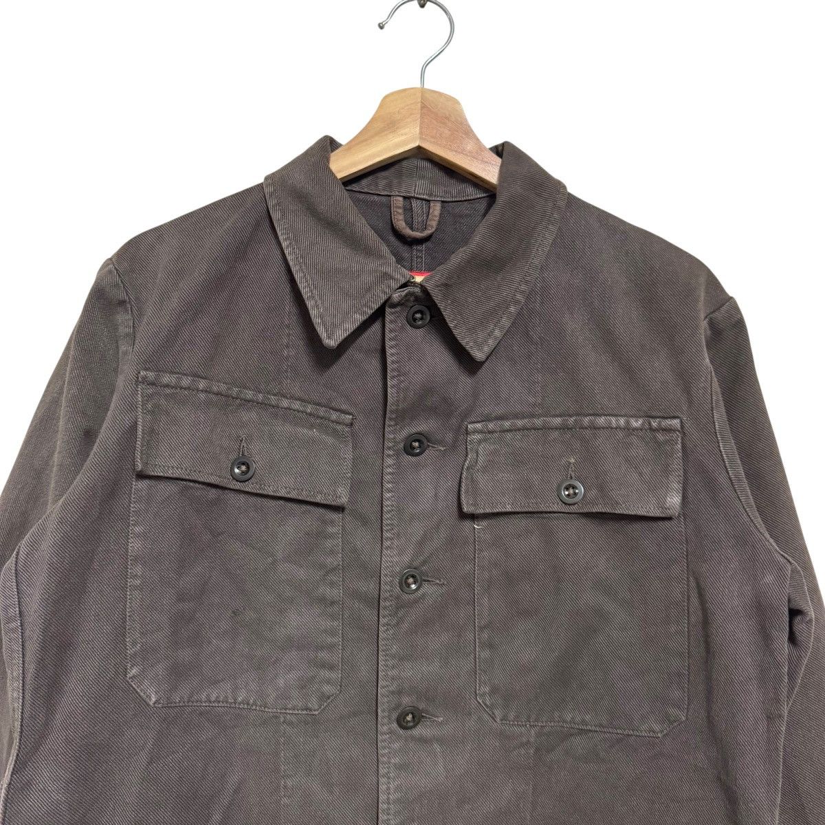 Vintage Vintage Swiss Army Worker Jacket Reworked Size US M / EU 48-50 / 2 - 3 Thumbnail