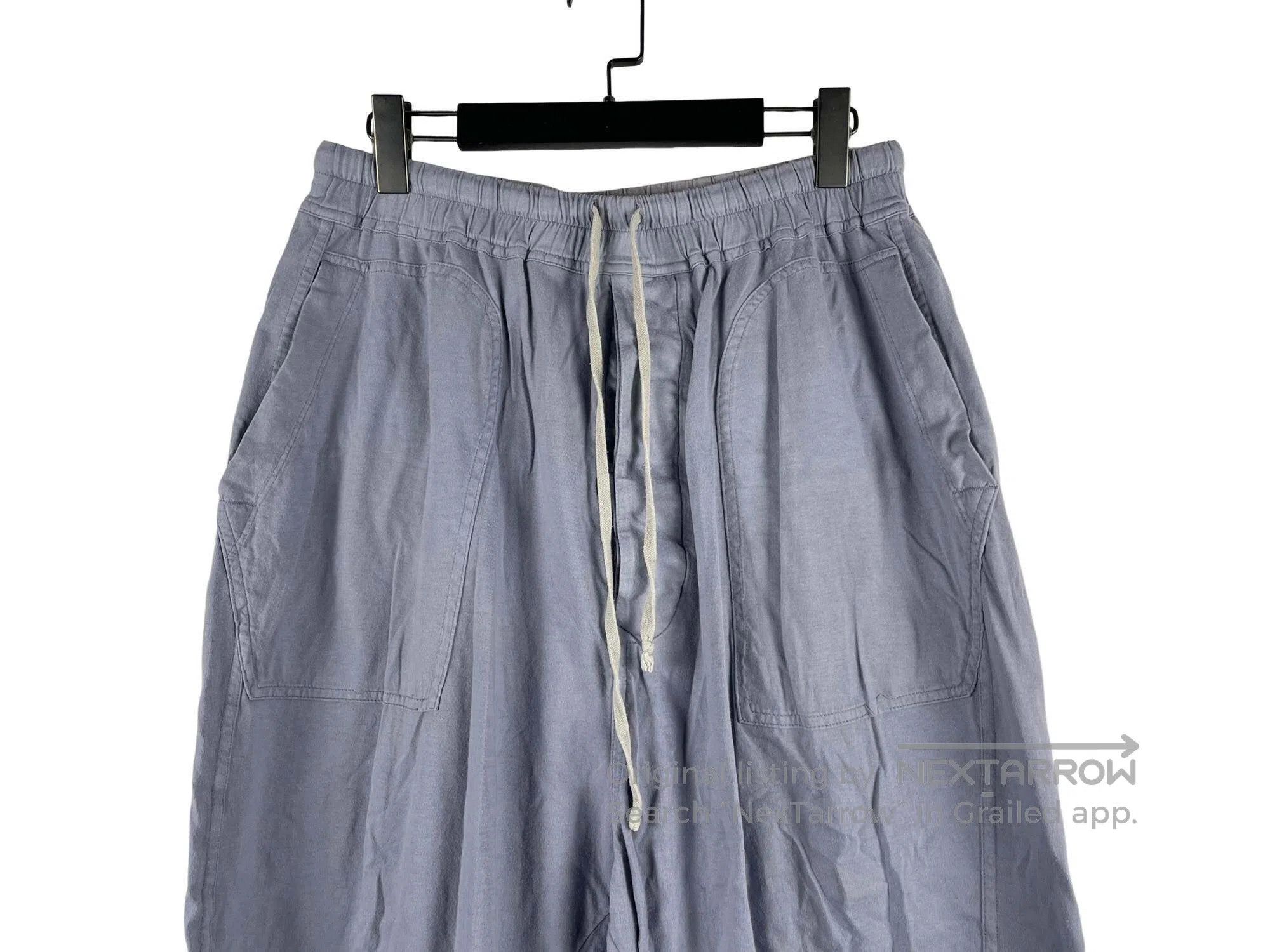 Rick Owens RICK OWENS size S Contrast Drawcord Casual Pants Size US 27 - 3 Thumbnail