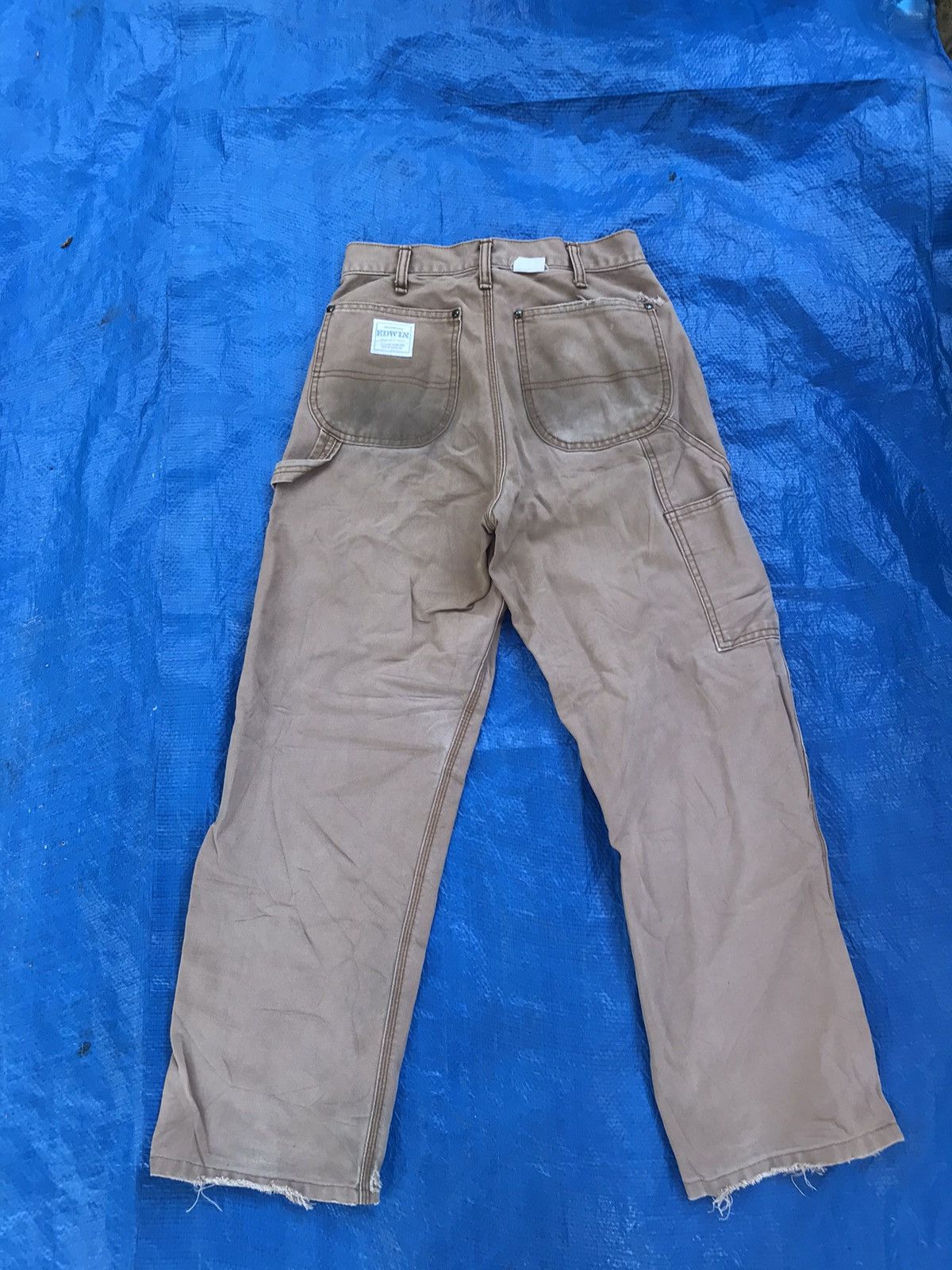 Carhartt × Edwin VINTAGE 80s EDWIN WORKWEAR PANTS Size US 28 / EU 44 - 2 Thumbnail