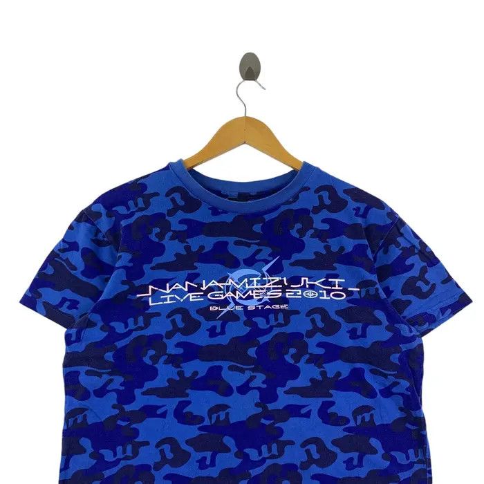 Vintage NANA MIZUKI NM7 Live Games 2010 Blue Stage Tee Shirt Size US M / EU 48-50 / 2 - 2 Thumbnail