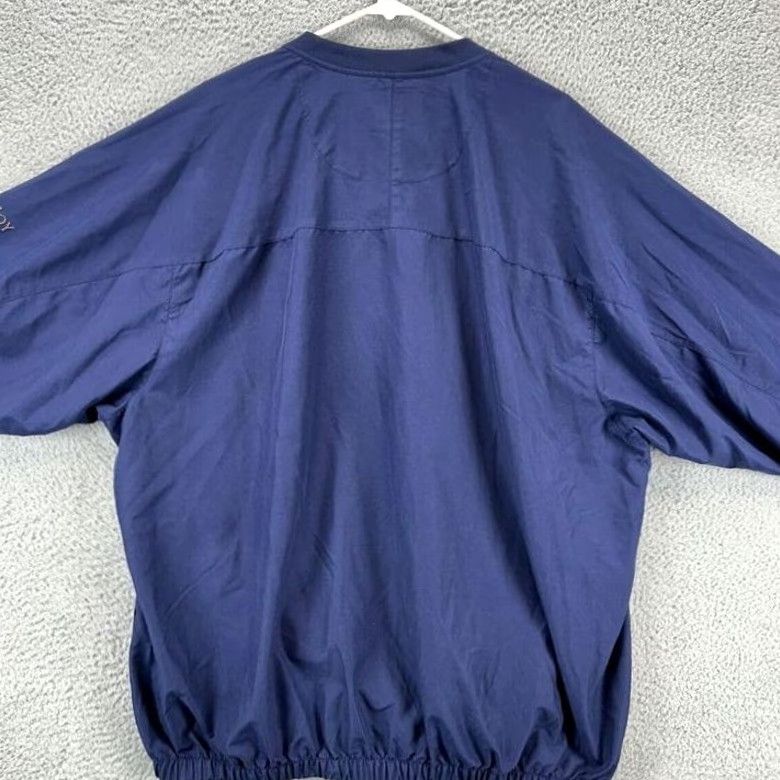 Footjoy FootJoy Windbreaker Jacket Mens 2XL Dark Navy Pullover Logo Golf Activewear Size US XXL / EU 58 / 5 - 2 Thumbnail