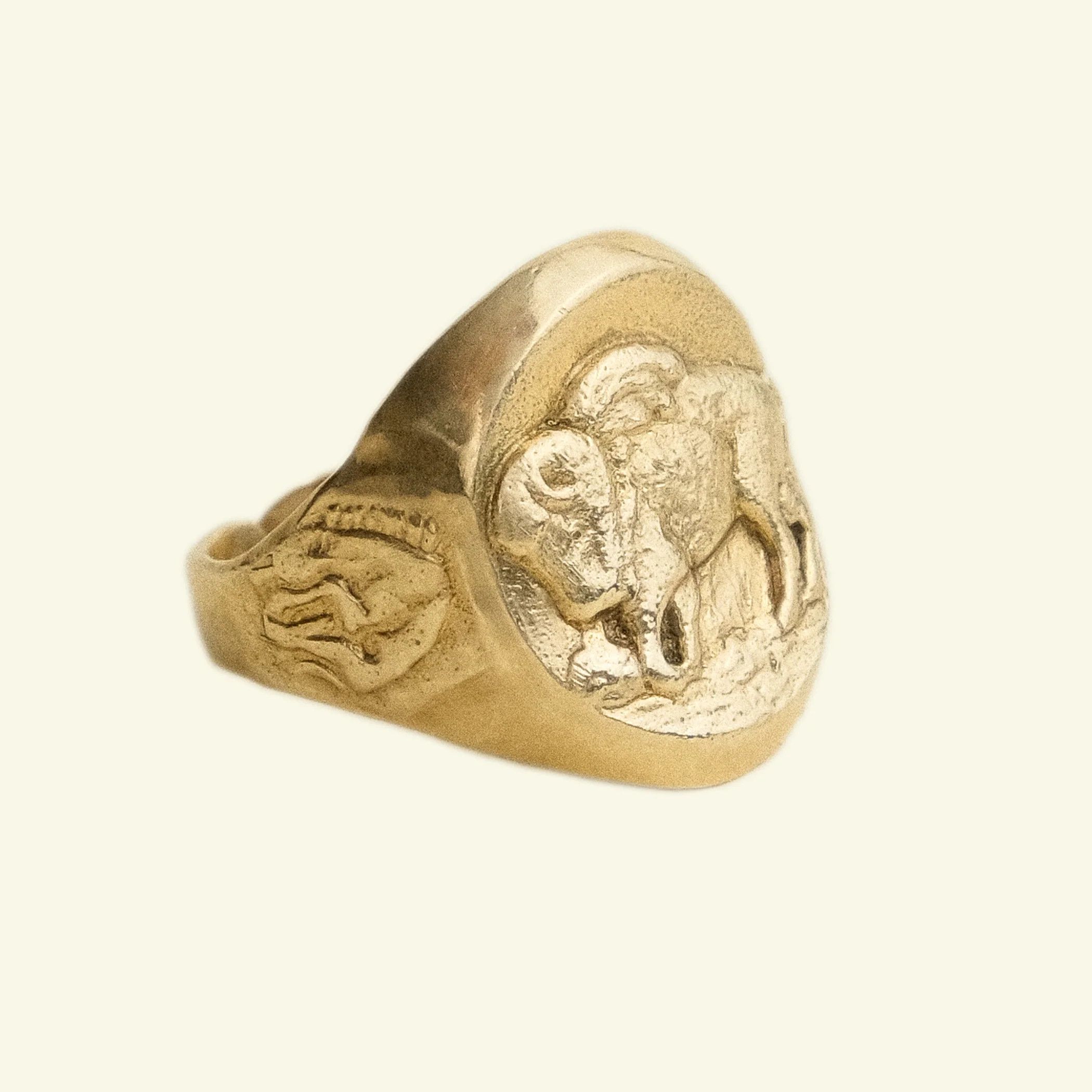 Vintage William Ellery - Bison Ring Size ONE SIZE - 2 Thumbnail