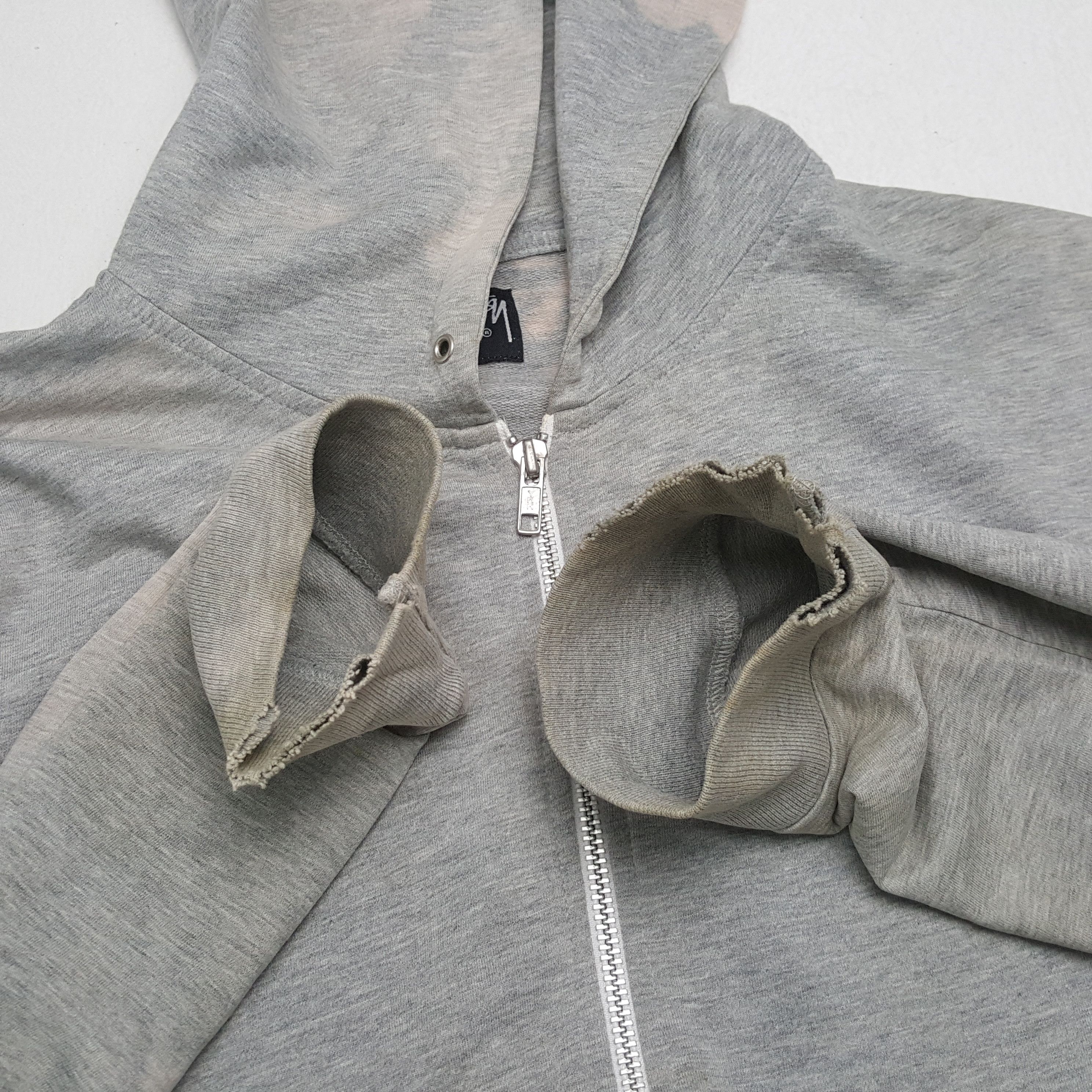 Stussy STUSSY Streetwear Style Custom Art Zipper Hoodies Size US M / EU 48-50 / 2 - 10 Thumbnail