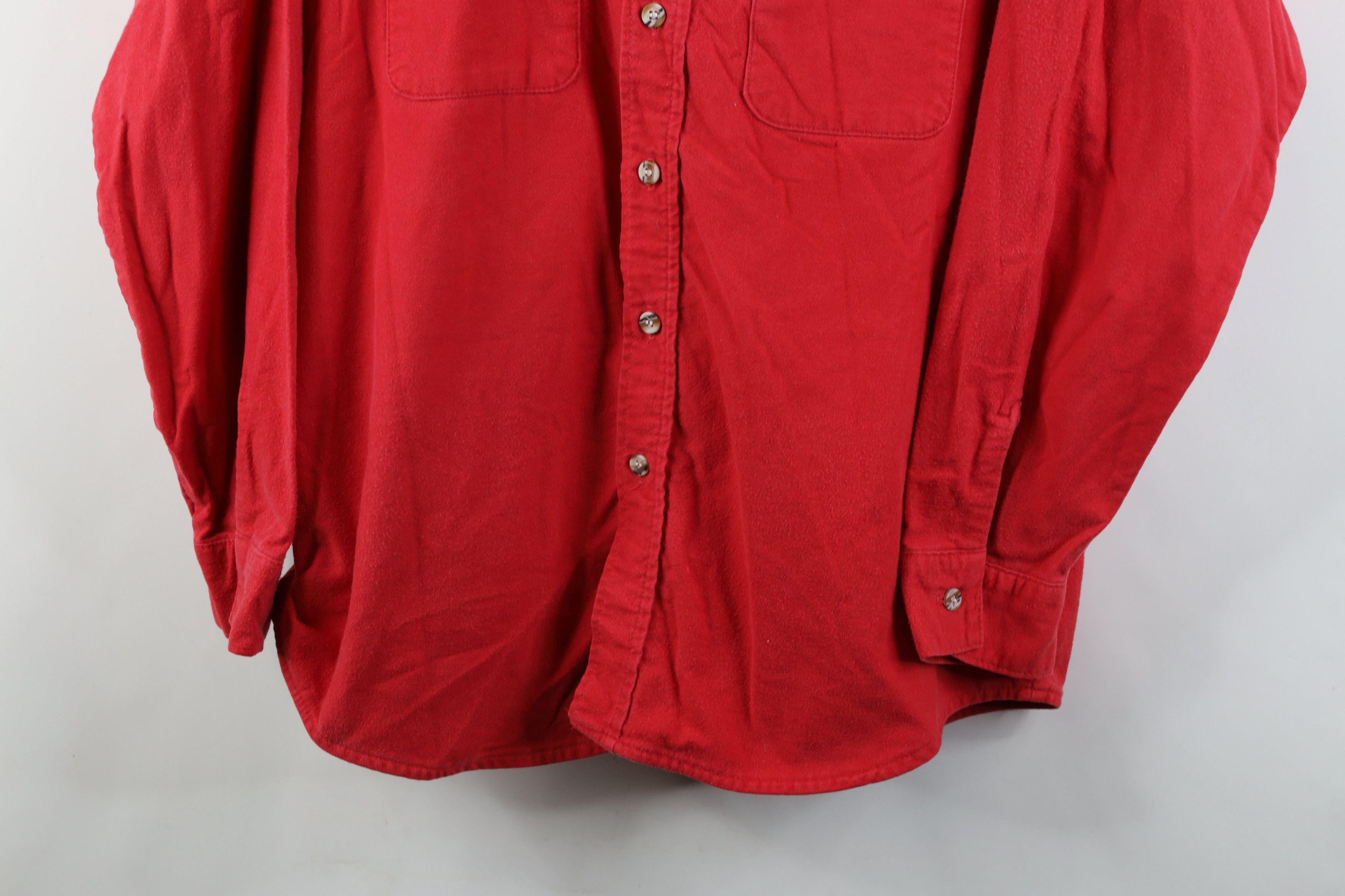 FiveBrother Vintage 70s Five Brother Chamois Collared Button Shirt USA Size US L / EU 52-54 / 3 - 3 Thumbnail