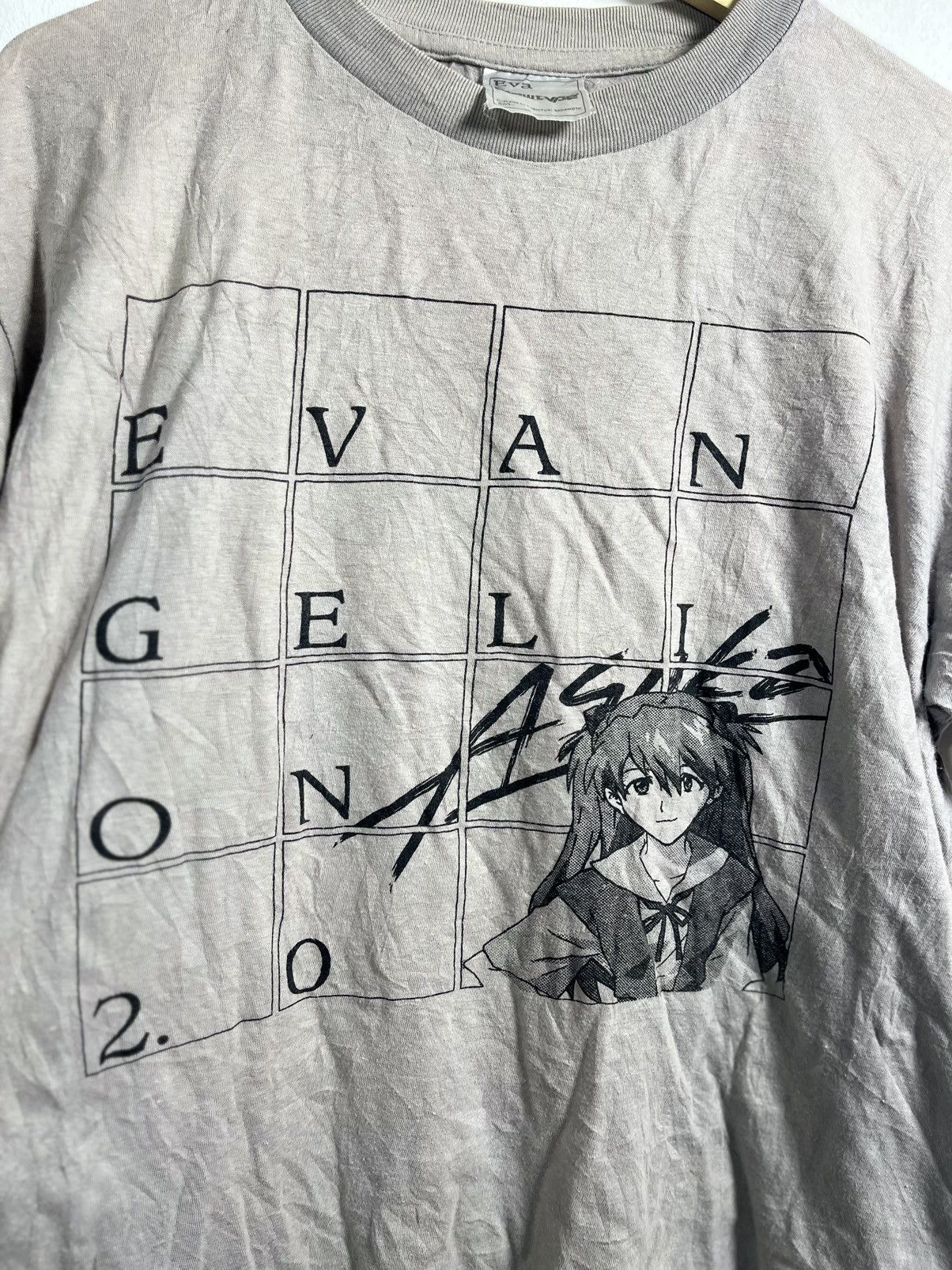 Anime VINTAGE JAPANESE ANIME NEON GENESIS EVANGELION ASUKA TSHIRT Size US M / EU 48-50 / 2 - 1 Thumbnail