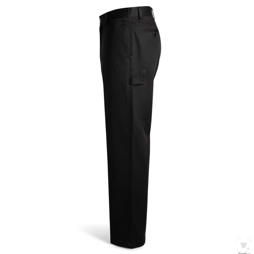 Dickies Dickies Pants Boys L 38x34 Black Chino Twill Polyester Cotton Nicaragua Size US 33 - 3 Thumbnail