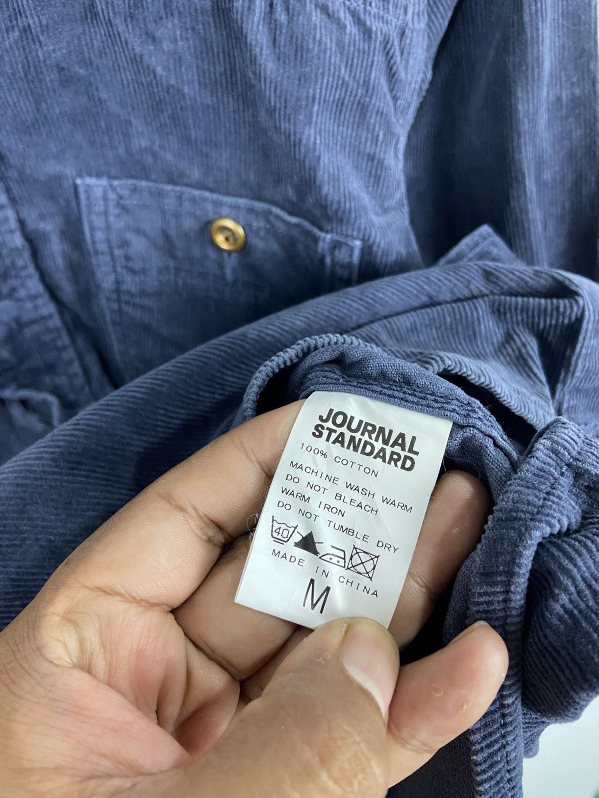 Journal Standard JOURNAL STANDARD OVERALLS CORDUROY JACKET Size US M / EU 48-50 / 2 - 8 Thumbnail
