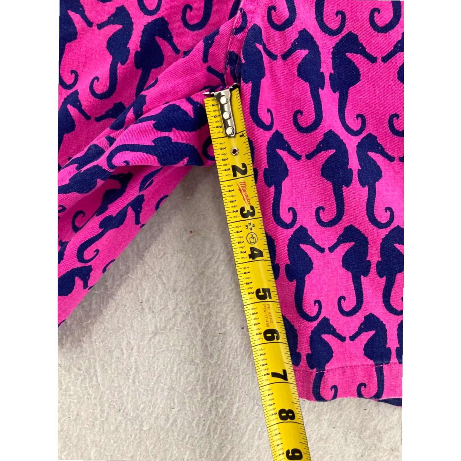 Vintage Macbeth Collection Womens Pink Seahorse Shorts Small Size 28" / US 6 / IT 42 - 5 Thumbnail