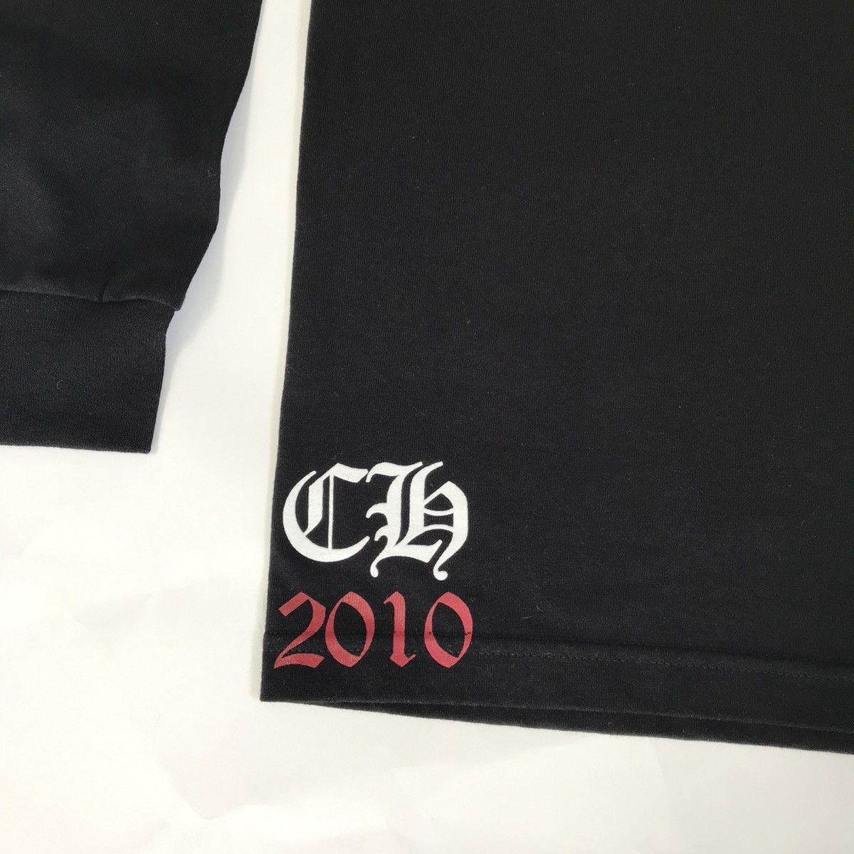 Chrome Hearts Chrome Hearts Crew, Scroll Logo, Pocket Horse Shoe Size US L / EU 52-54 / 3 - 5 Thumbnail