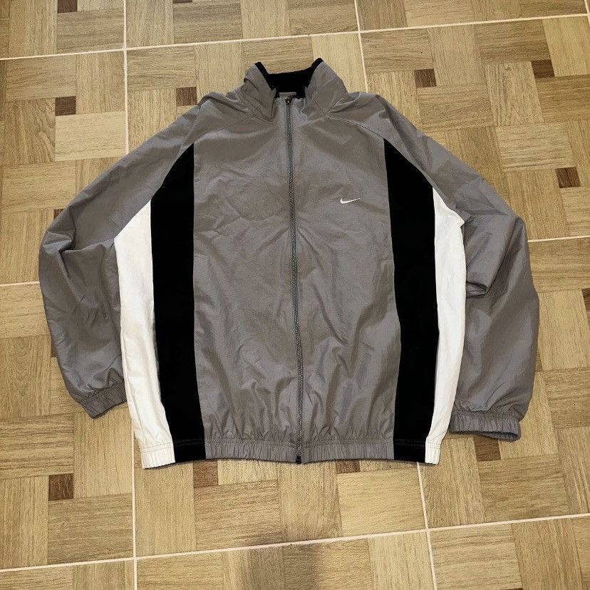 Nike Nylon Jacket, Men's XL Nylon navy blue type Vintage Second Hand
