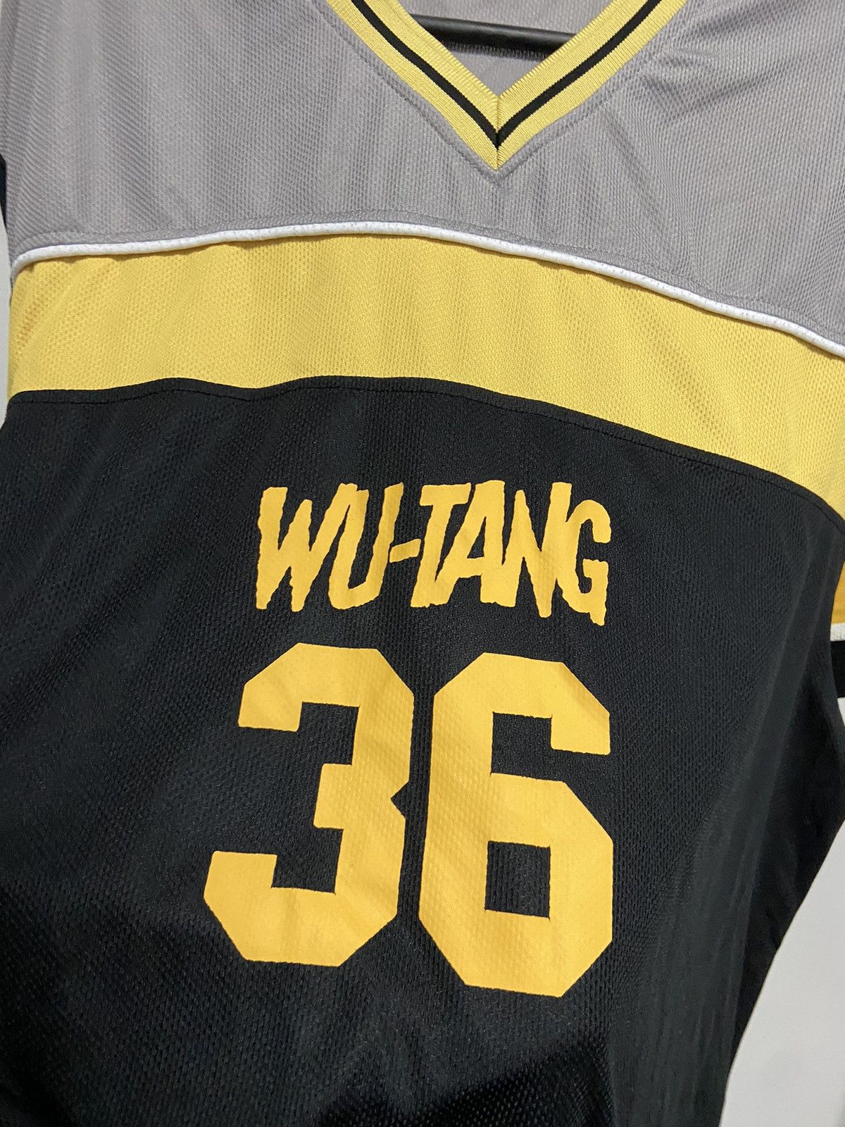 Wu-Tang Clan Wu tang clan 36 big logo jersey t shirt vintage skate Size US L / EU 52-54 / 3 - 4 Thumbnail