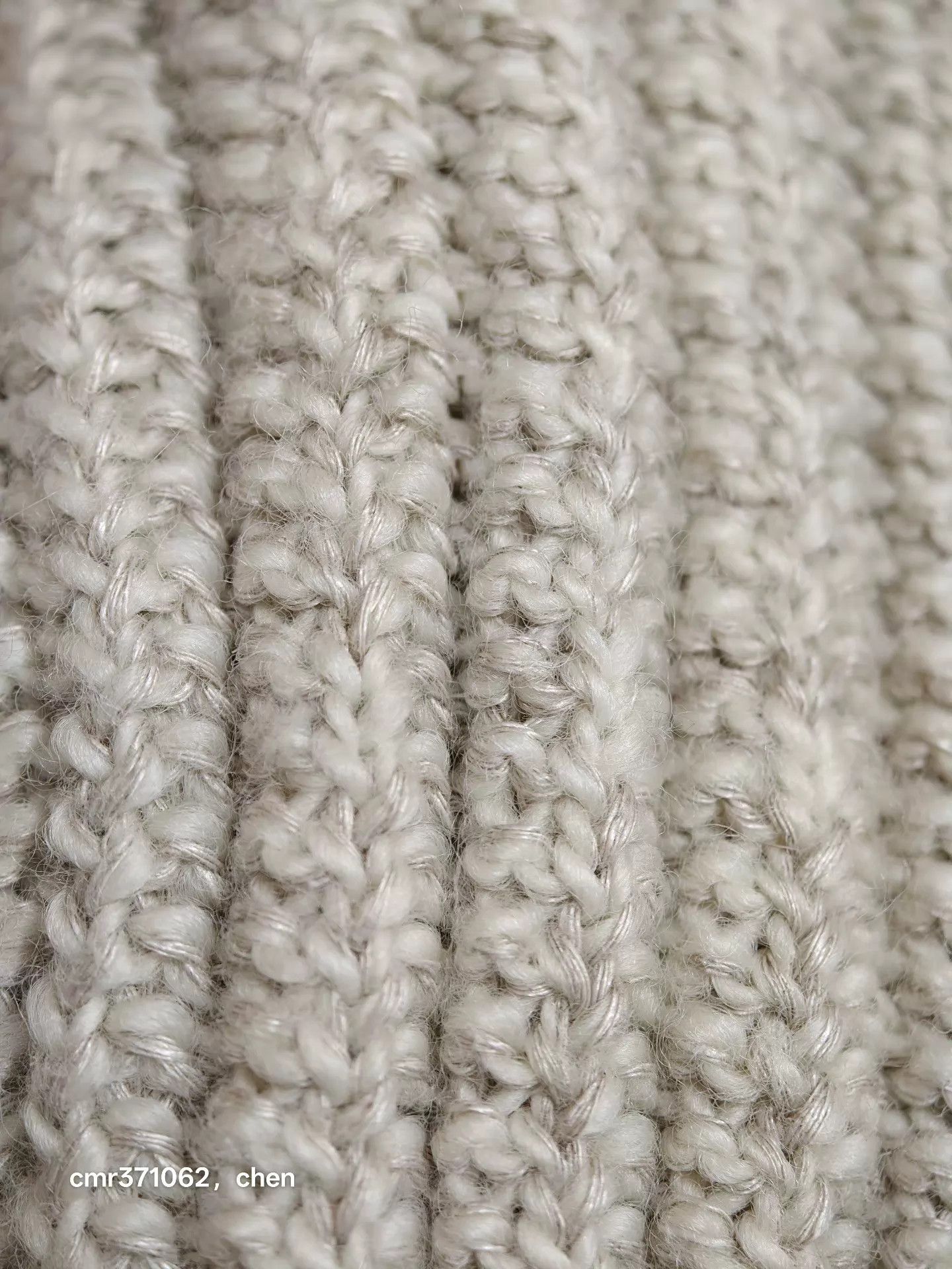 Visvim visvim 21aw amplus t-neck knit ivory 2 wool-linen handknit Size US M / EU 48-50 / 2 - 7 Thumbnail