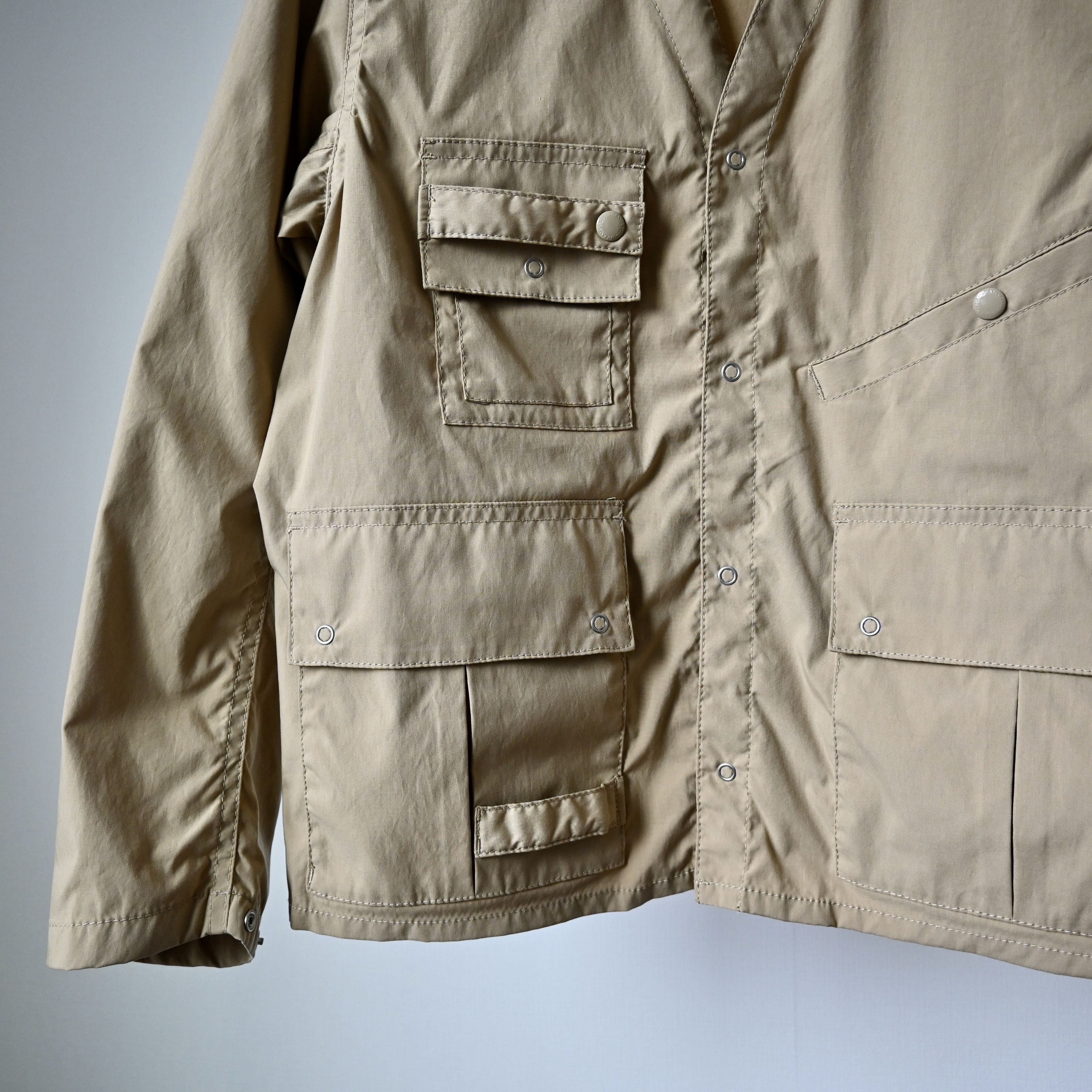 Beams Plus BEAMS PLUS x Komatsu Matere multi-pocket fishing jacket, tan Size US M / EU 48-50 / 2 - 6 Thumbnail