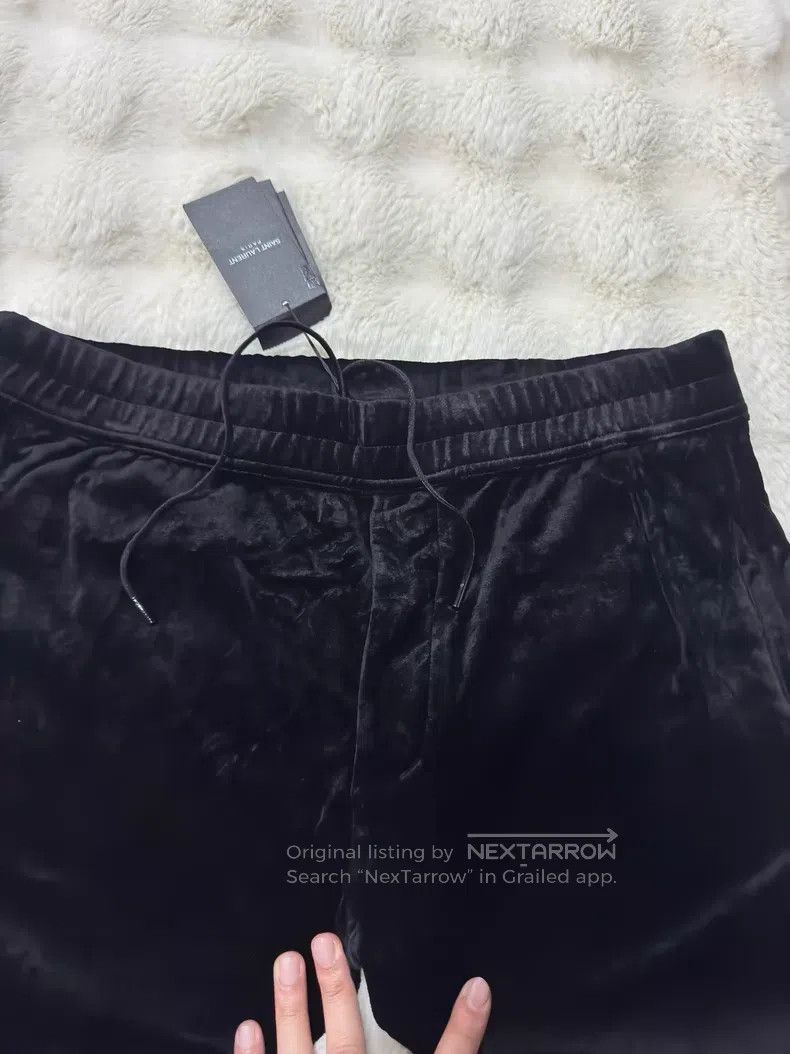 Saint Laurent Paris Saint Laurent Paris size XL Velvet elastic men's casual pa Size US 27 - 2 Thumbnail