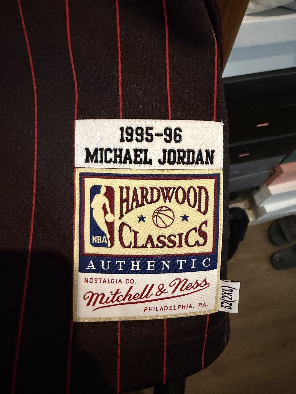 Mitchell & Ness Michael Jordan jersey Chicago Bulls Size US XXL / EU 58 / 5 - 5 Thumbnail