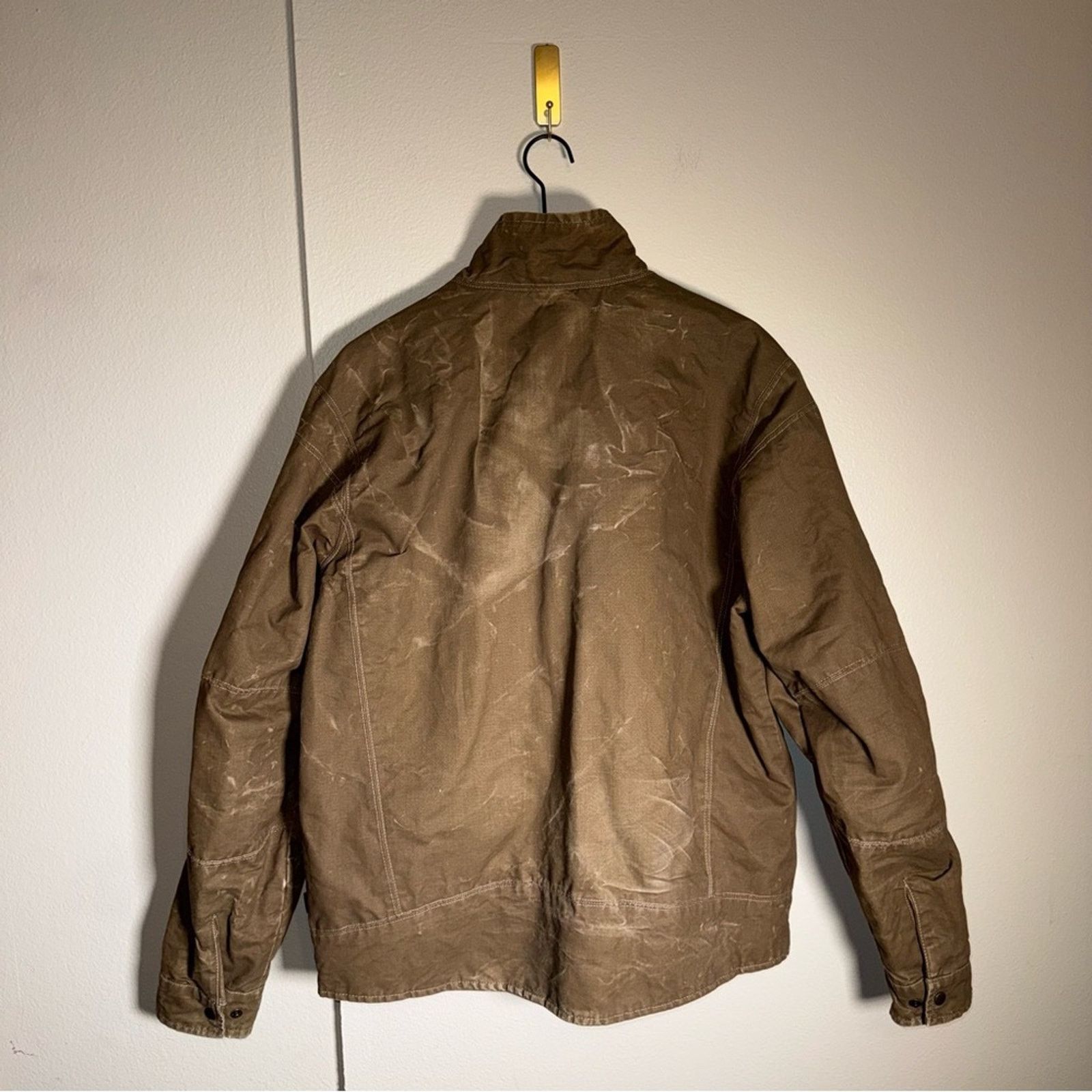 Kuhl KÜHL Mens Burr Field thrashed jacket bleach distressing XL Size US XL / EU 56 / 4 - 8 Thumbnail