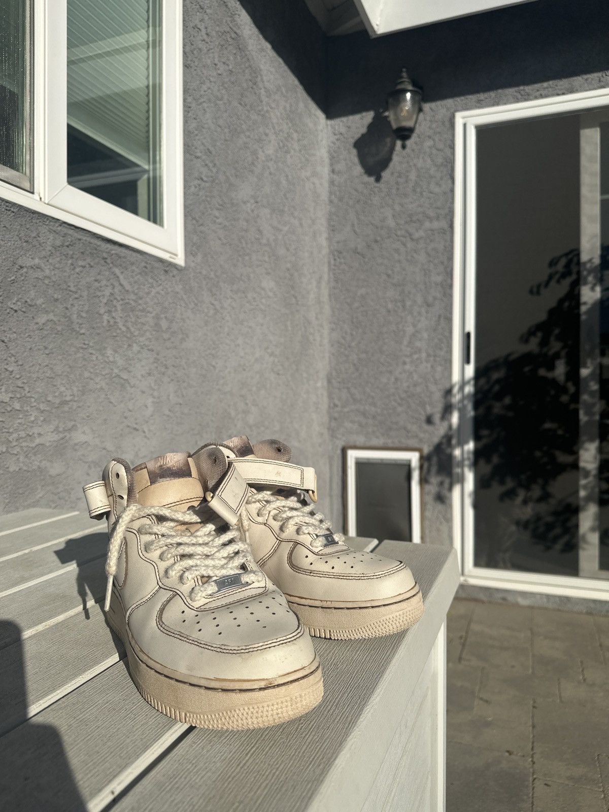 Nike Nike Air Force 1 Mid Coffee Size US 9 / EU 42 - 4 Thumbnail