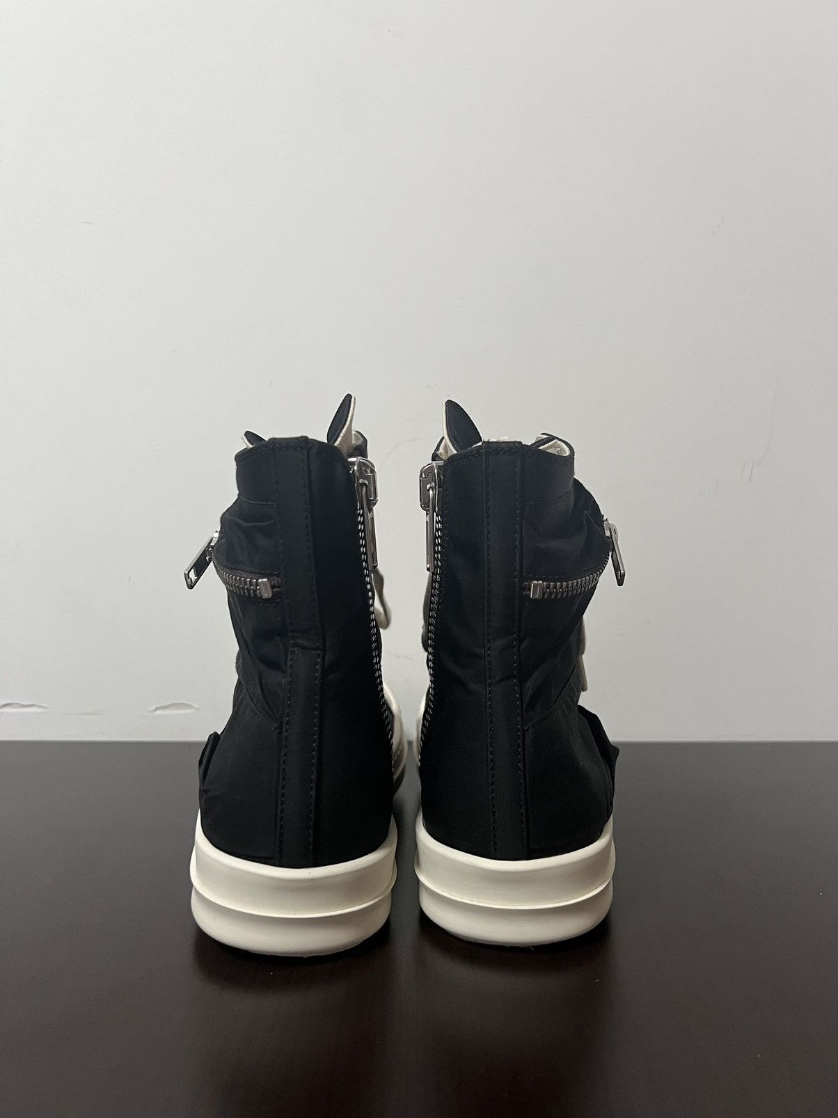 Rick owens cargo ramones high top sneakers sz 36