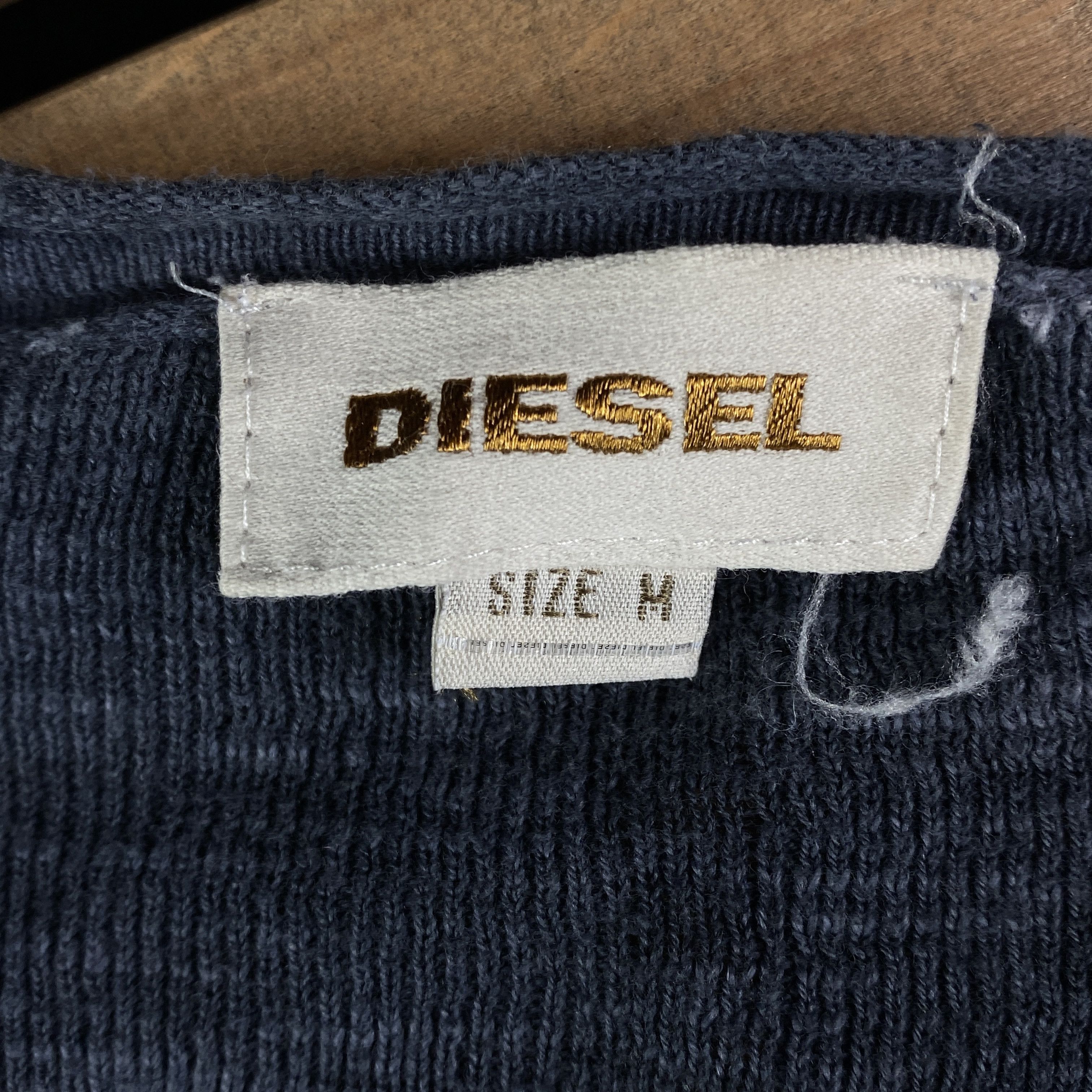 Diesel Men’s Sweatshirt Jumper Diesel Vintage Size M Blue Size US M / EU 48-50 / 2 - 4 Thumbnail