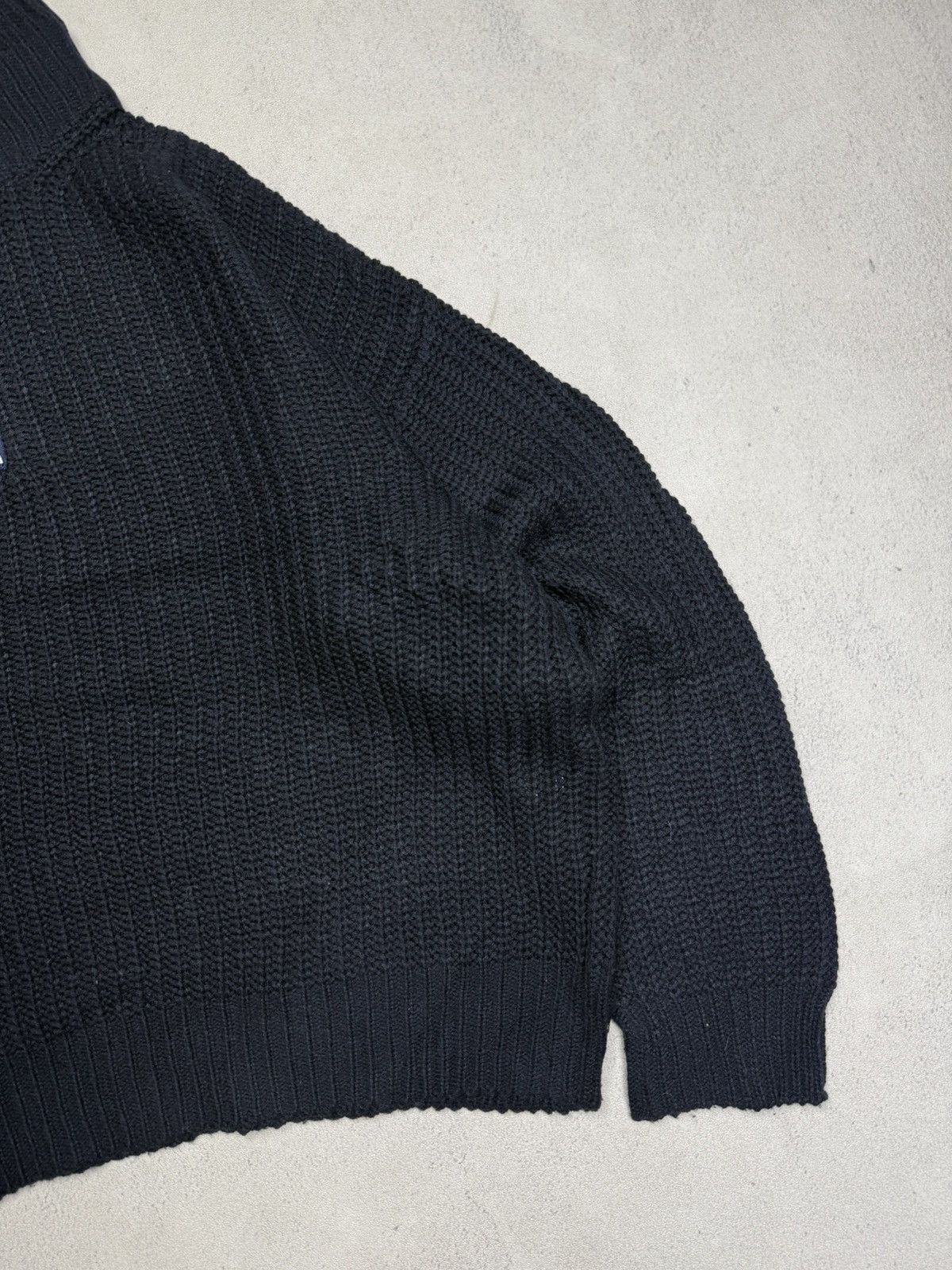 Japanese Brand Trillion Knit Half Zip Sweater Boxy Fit Size US M / EU 48-50 / 2 - 3 Thumbnail