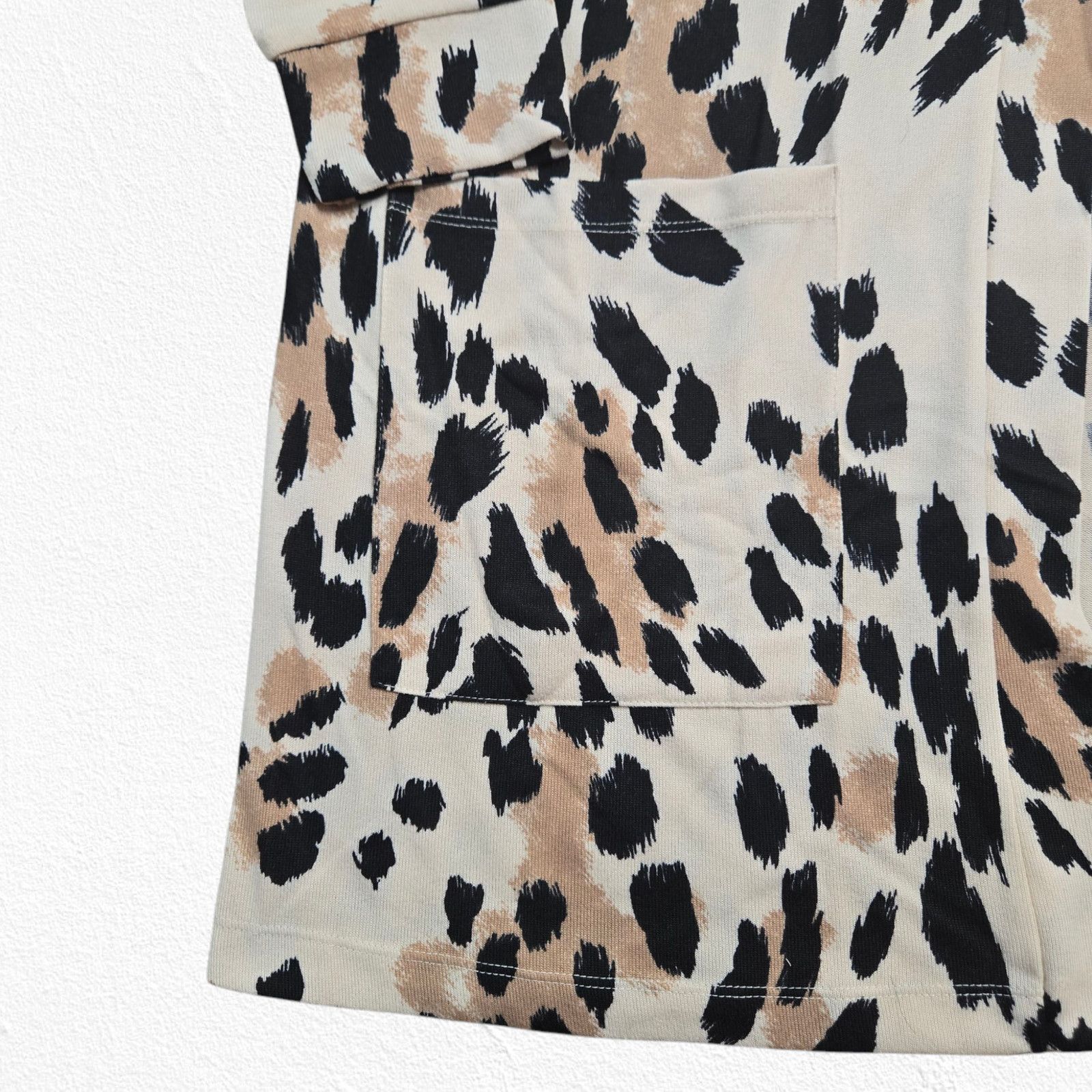 Sanctuary Sanctuary Leopard Print Open Front Cardigan Size 1X Size XXL / US 16-18 / IT 52-54 - 5 Thumbnail