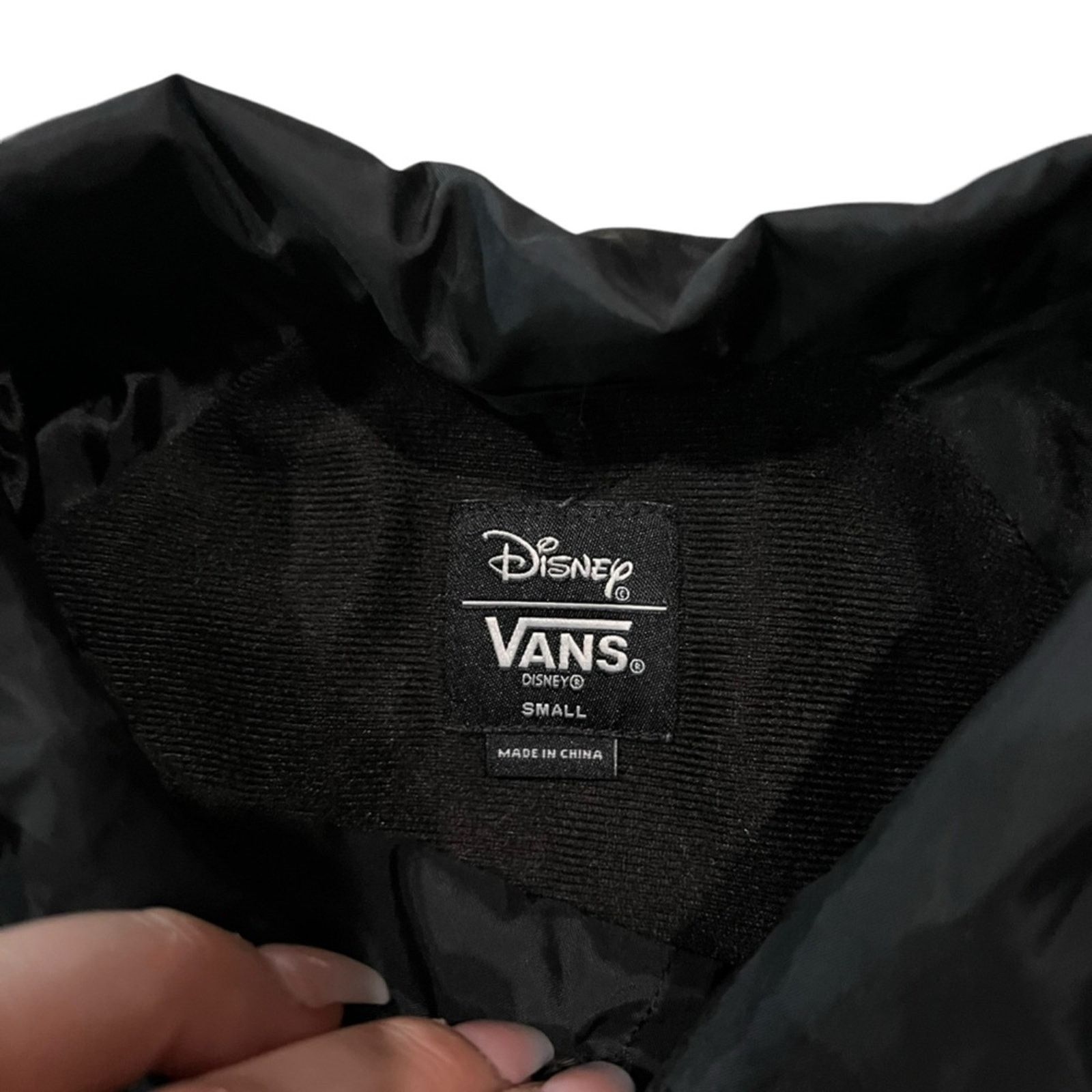 Disney Vans x Disney Mickey Mouse Coach Windbreaker Jacket Black Size US S / EU 44-46 / 1 - 5 Thumbnail