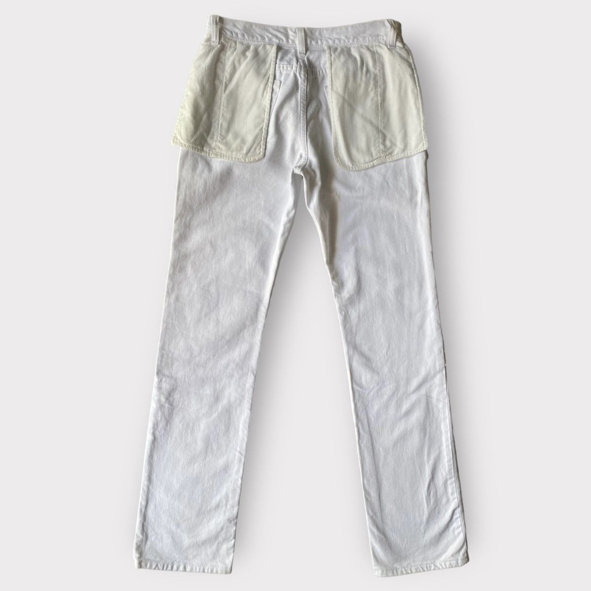 Helmut Lang SS03 Archive Inside Out Denim Bootcut Size US 29 - 4 Thumbnail